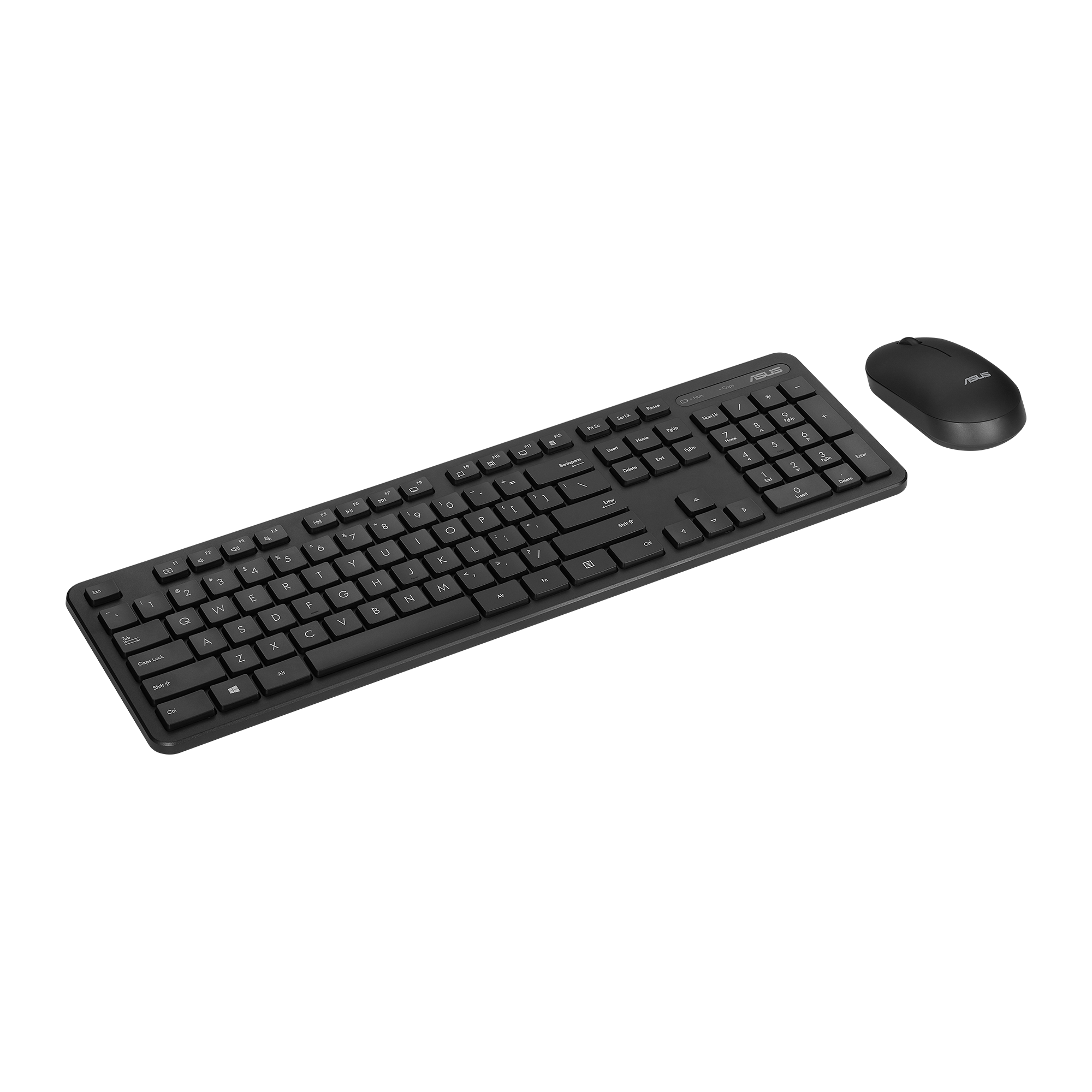 ASUS CW100 Tastatur-Maus-Set wireless schwarz