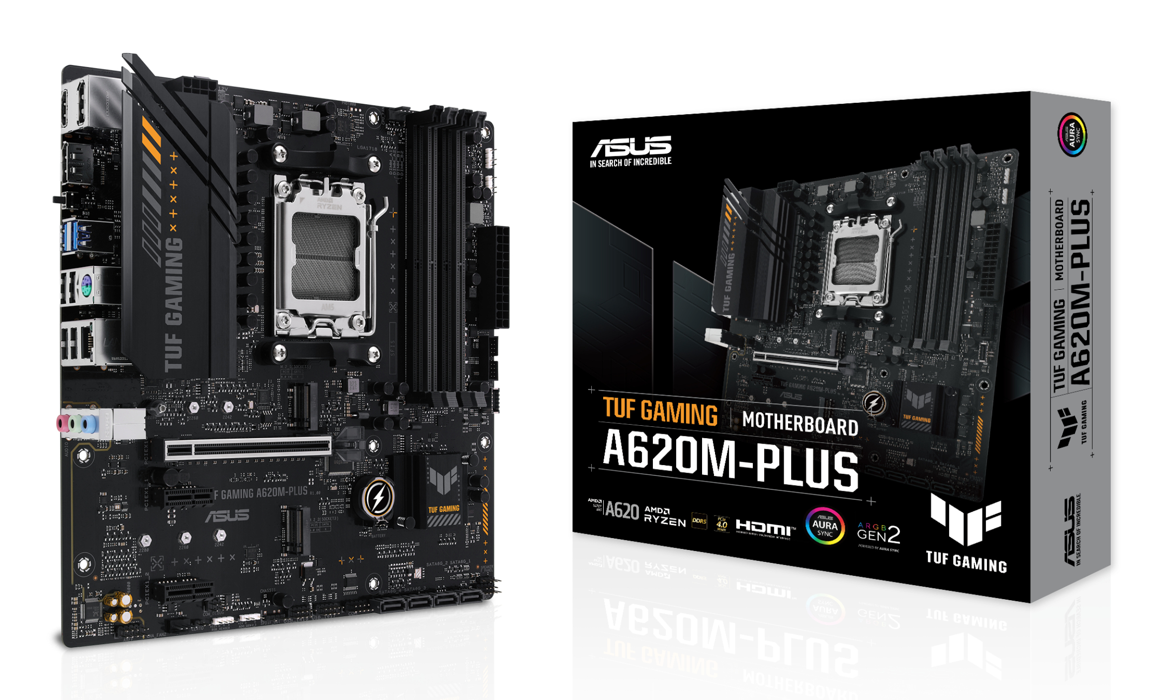 TUF GAMING A620M-PLUS, Mainboard