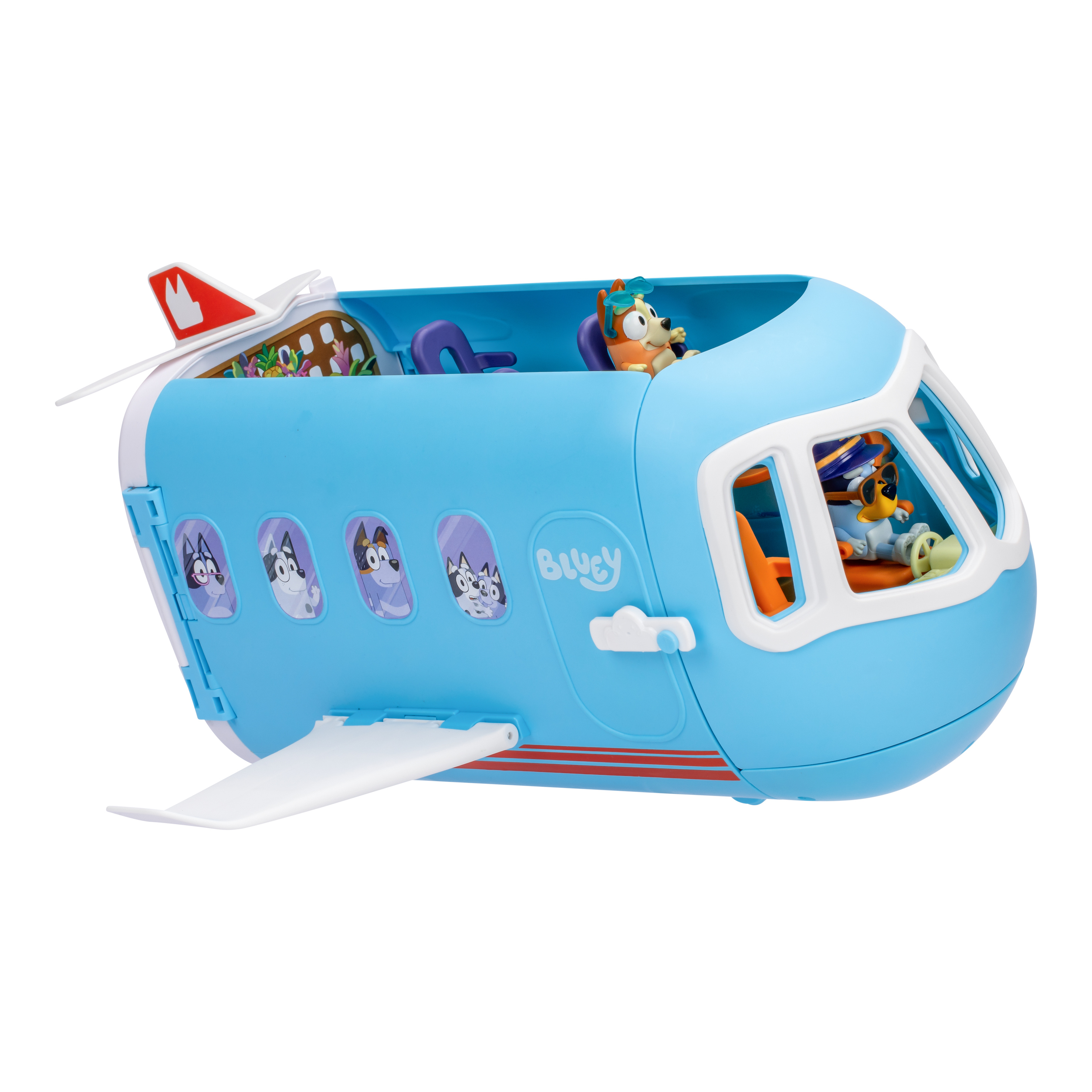Bluey - 3-in-1 Airplane Spielset, Spielfahrzeug
