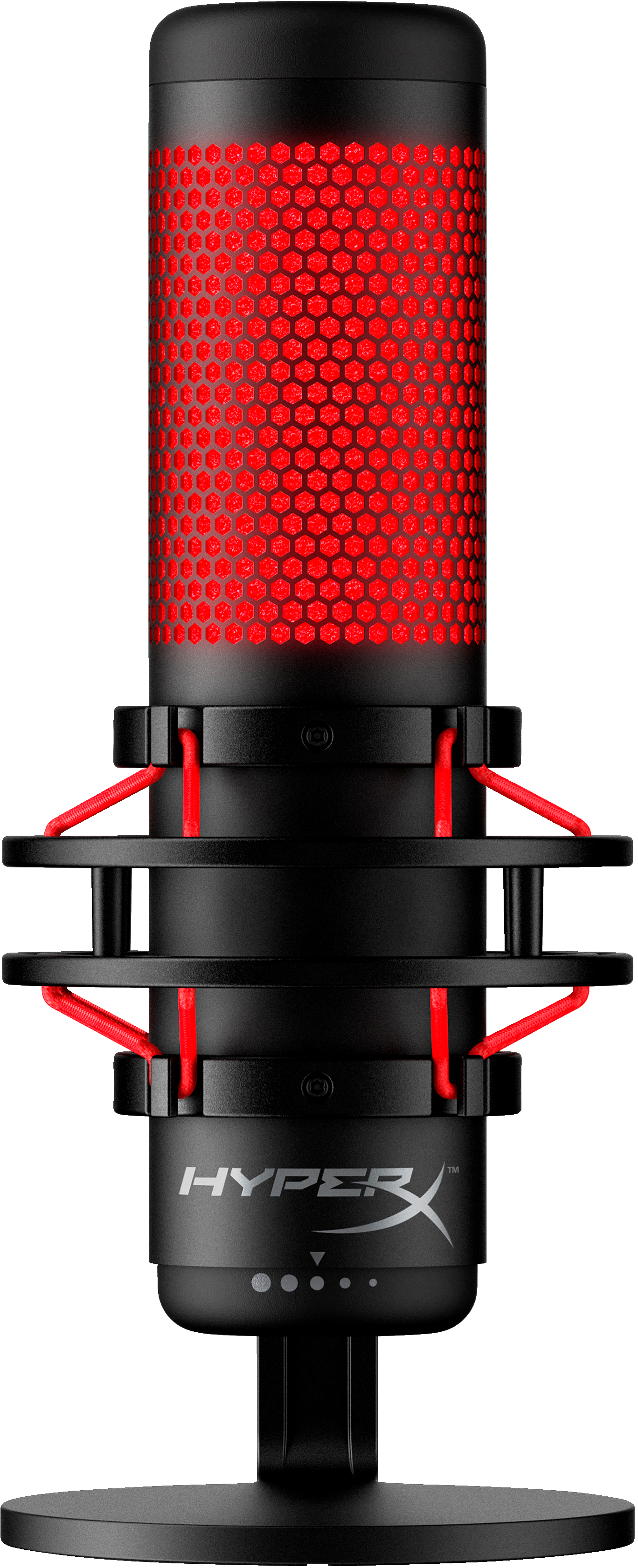 HyperX QuadCast Standalone USB Mikrofon, schwarz
