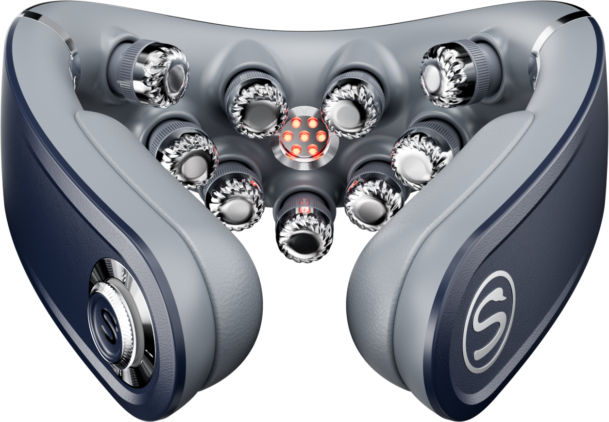 SKG Nackenmassagegerät G7 Pro-Fold blue