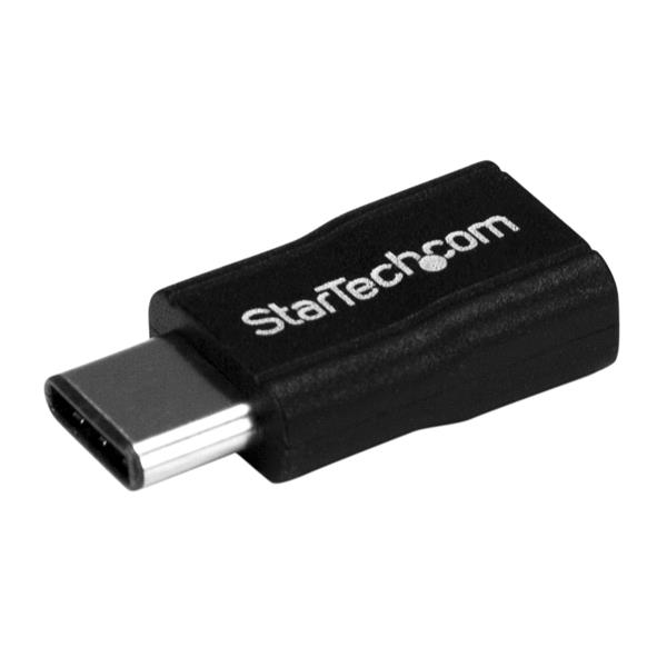 StarTech.com USB-C zu Micro-USB Adapter USB 2.0 Schwarz