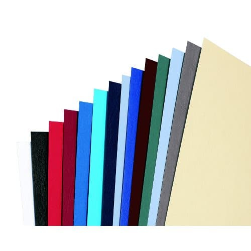 GBC Rückwände für Bindemappen schwarz, DIN A4 250 g/qm, 100 St.