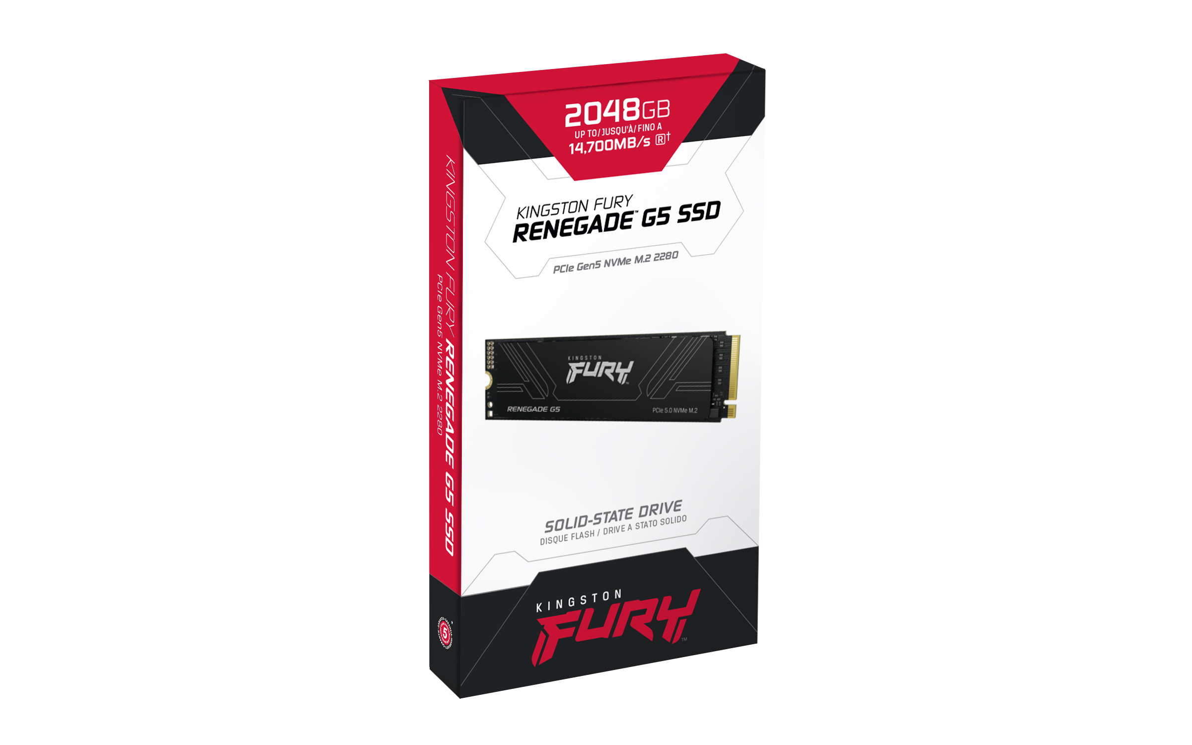 SSD Kingston FURY Renegade G5 2TB Kingston SFYR2S/2T0 M.2 PCIe 5.0 NVMe