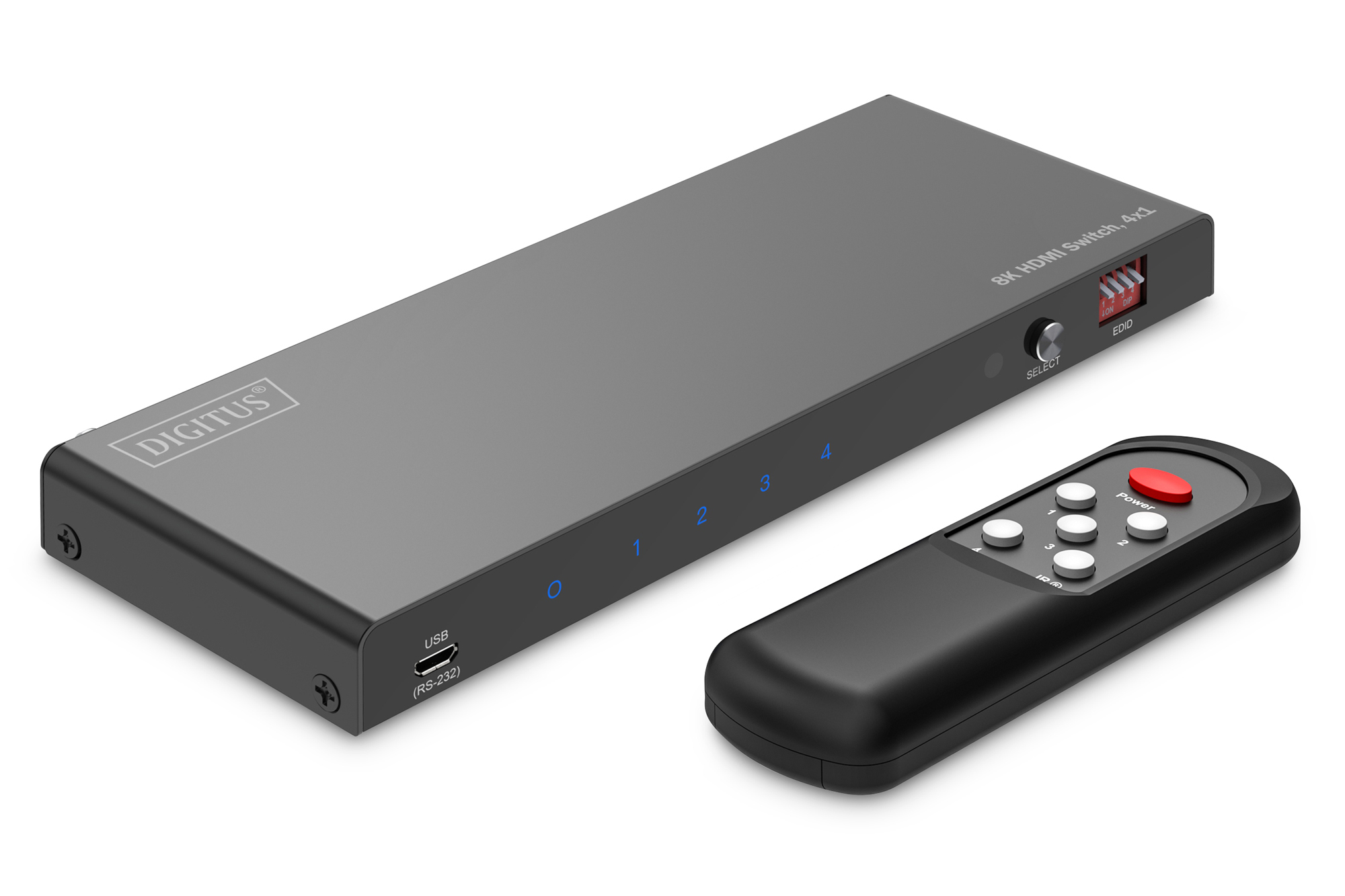 DIGITUS HDMI Switch 4x1 8K/60Hz
