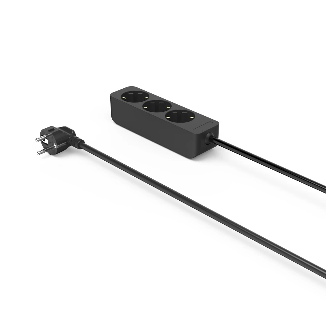 hama 3-fach Steckdosenleiste 1,4 m schwarz
