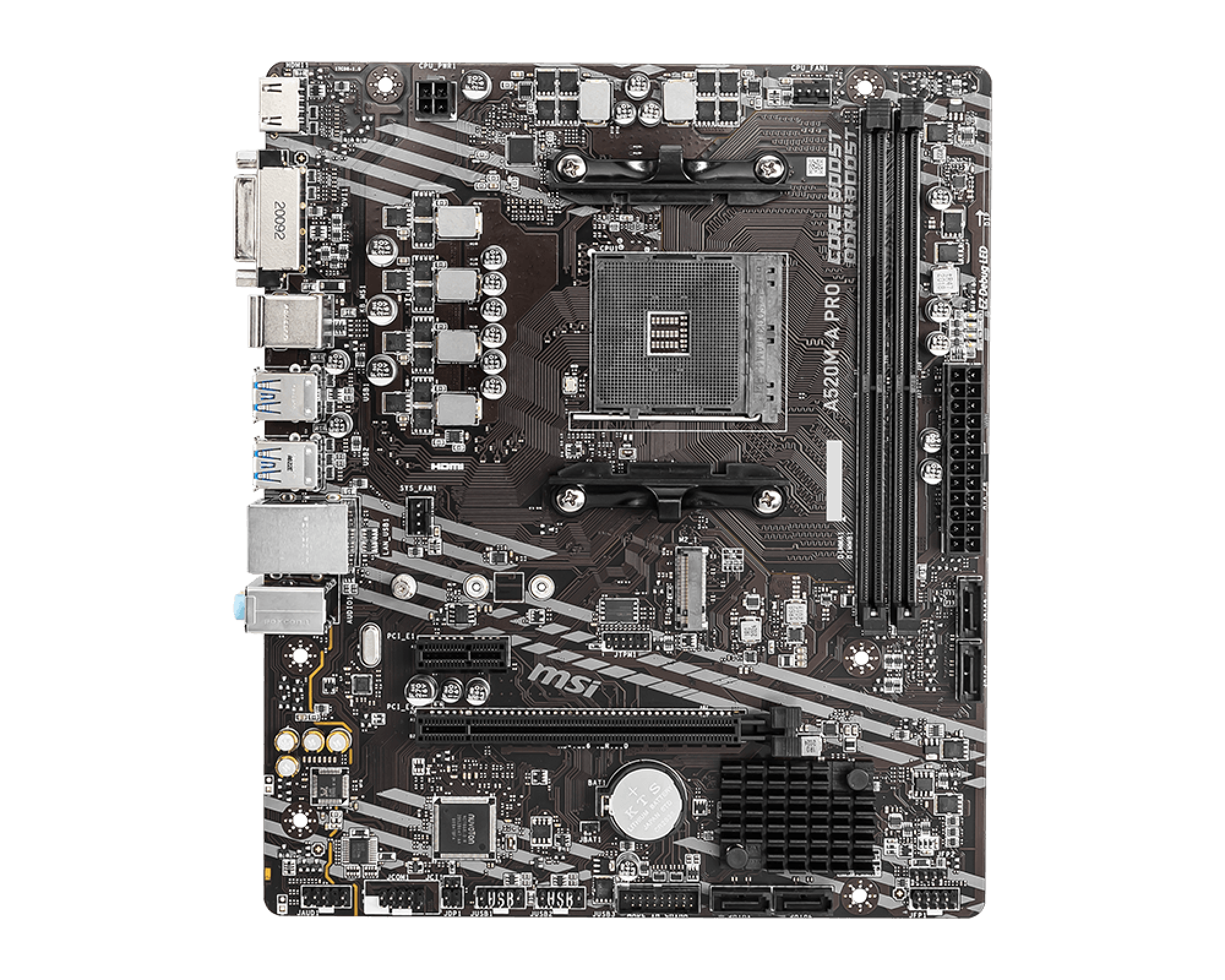 MSI A520M-A PRO AMD SOCKET AM4 DDR4 micro ATX