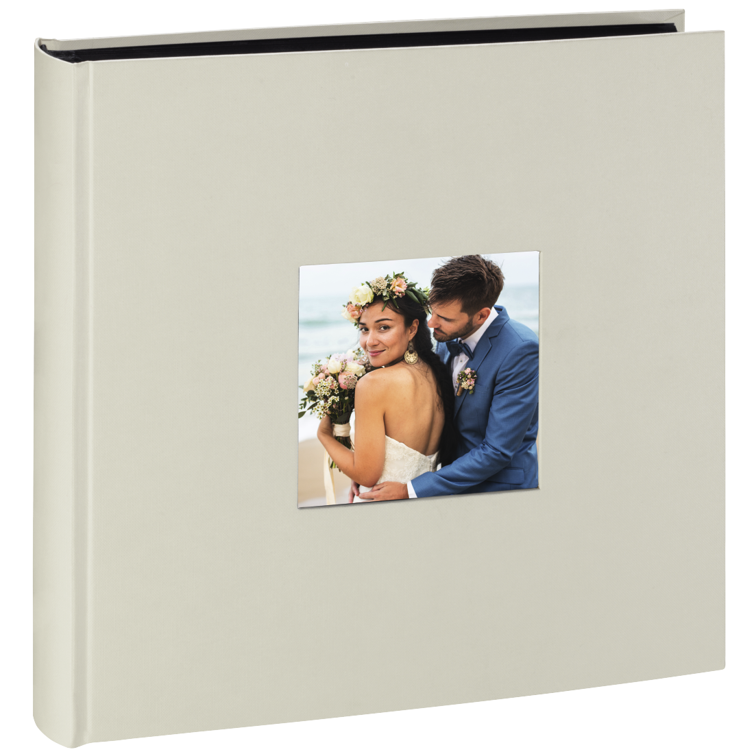 hama Fotoalbum Fine Art neutral 30,0 x 30,0 cm, 100 schwarze Seiten