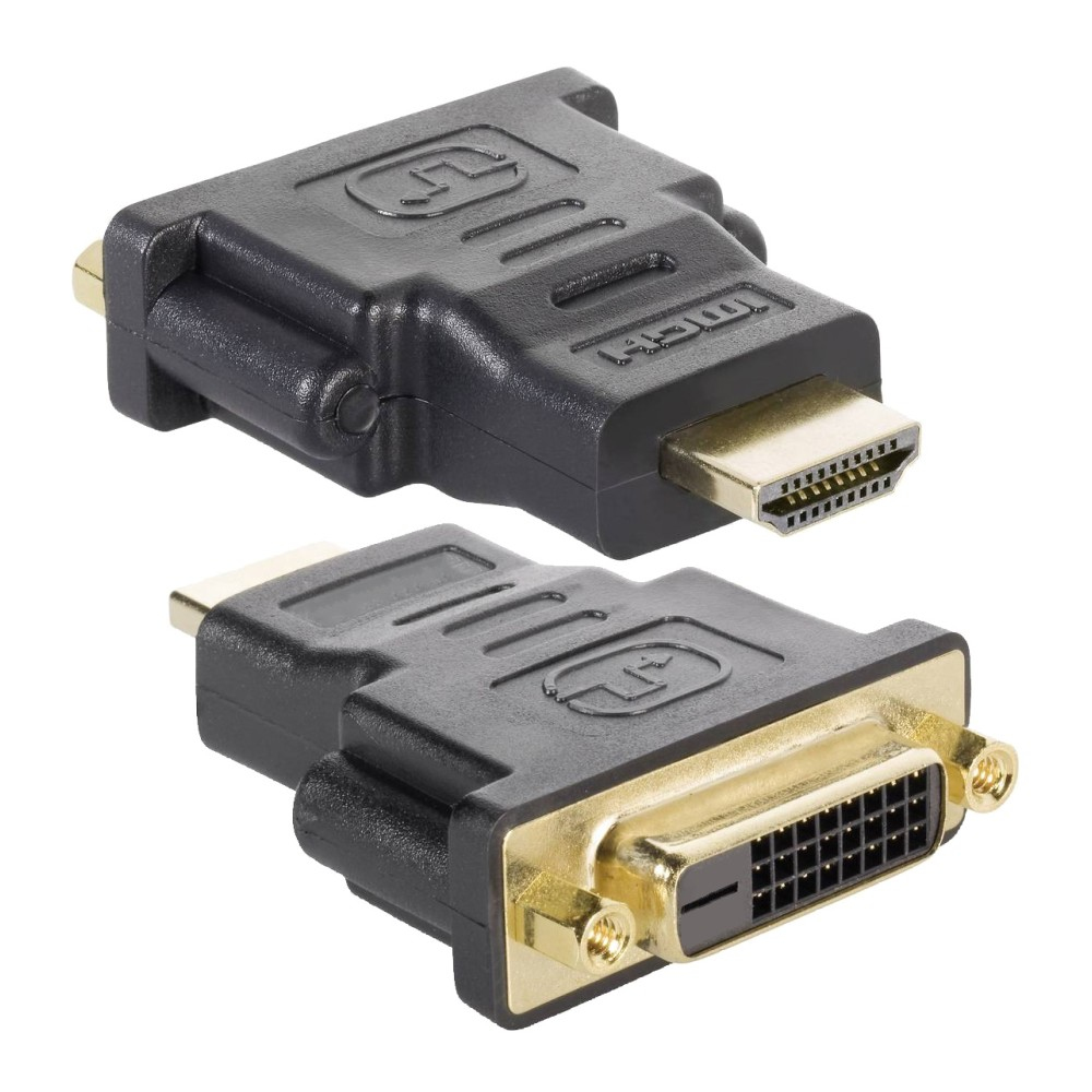 Techly HDMI Stecker auf DVI-D 24+1 dual link Buchse