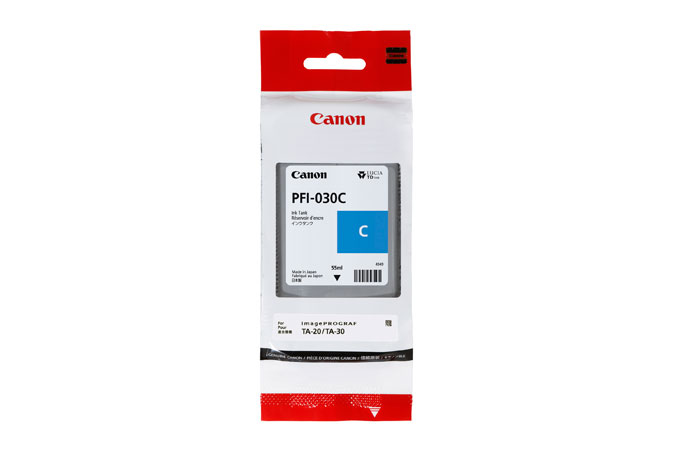 Patrone Canon PFI-030C cyan
