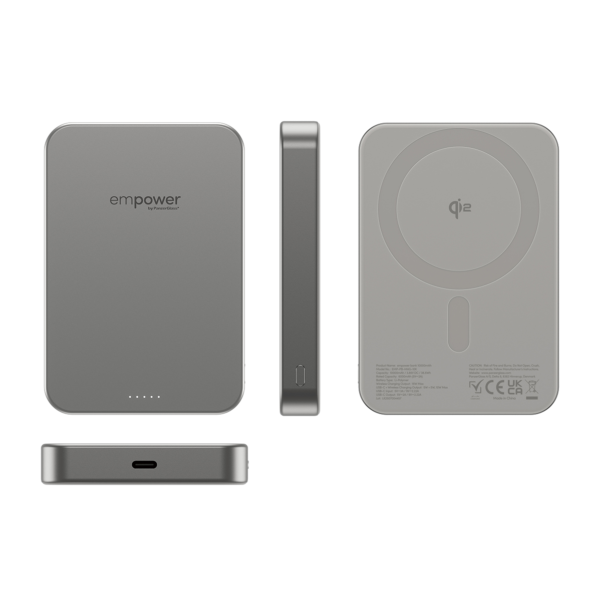EMPOWER BANK 10000MAH TITANIUM