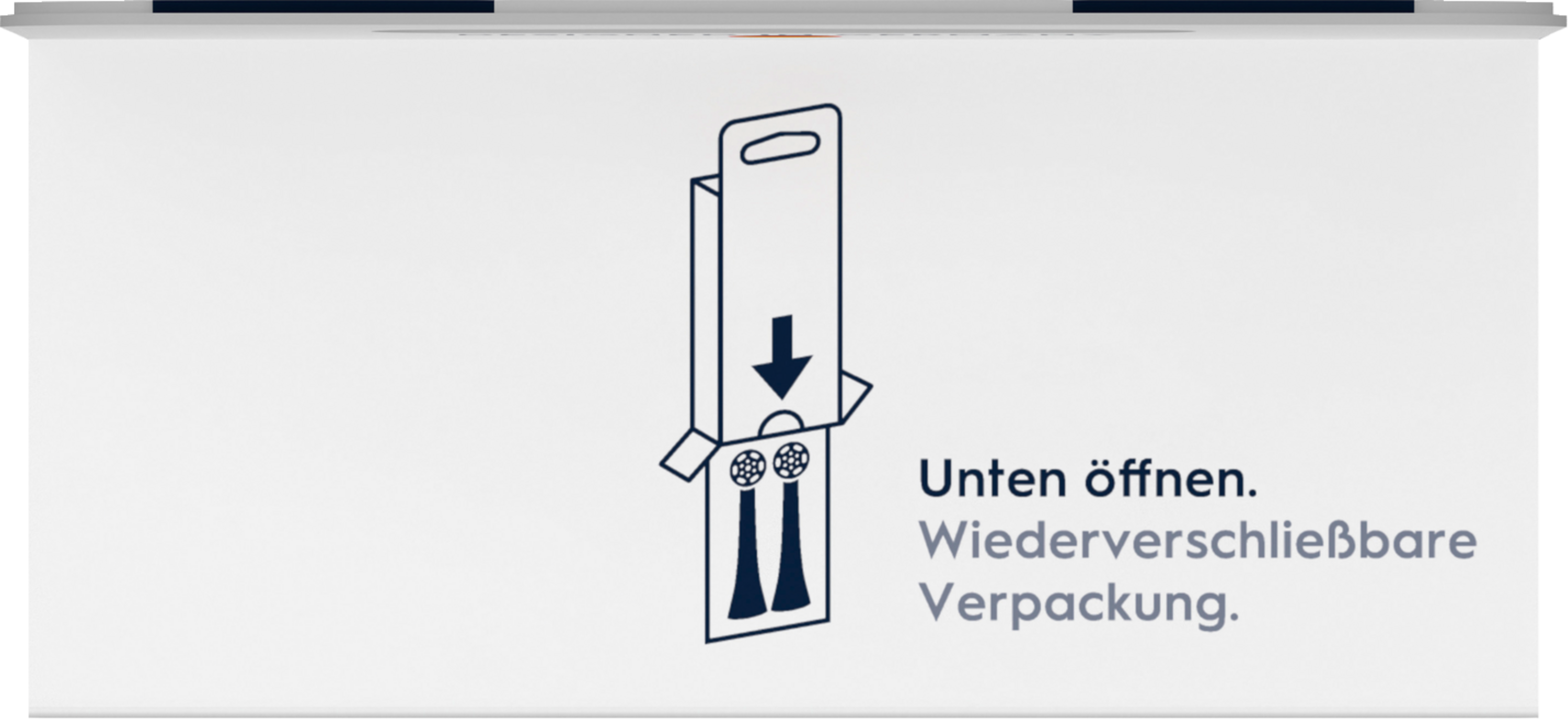 Oral-B iO Sanfte Reinigung Zahnbürstenaufsätze, 6 St.