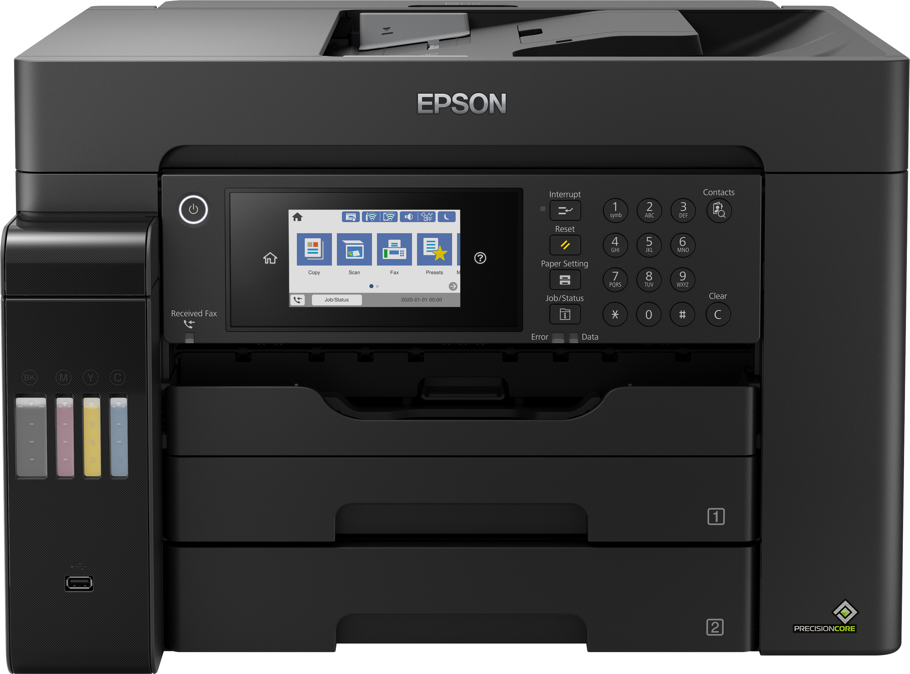 EPSON EcoTank ET-16655 4 in 1 Tintenstrahl-Multifunktionsdrucker schwarz