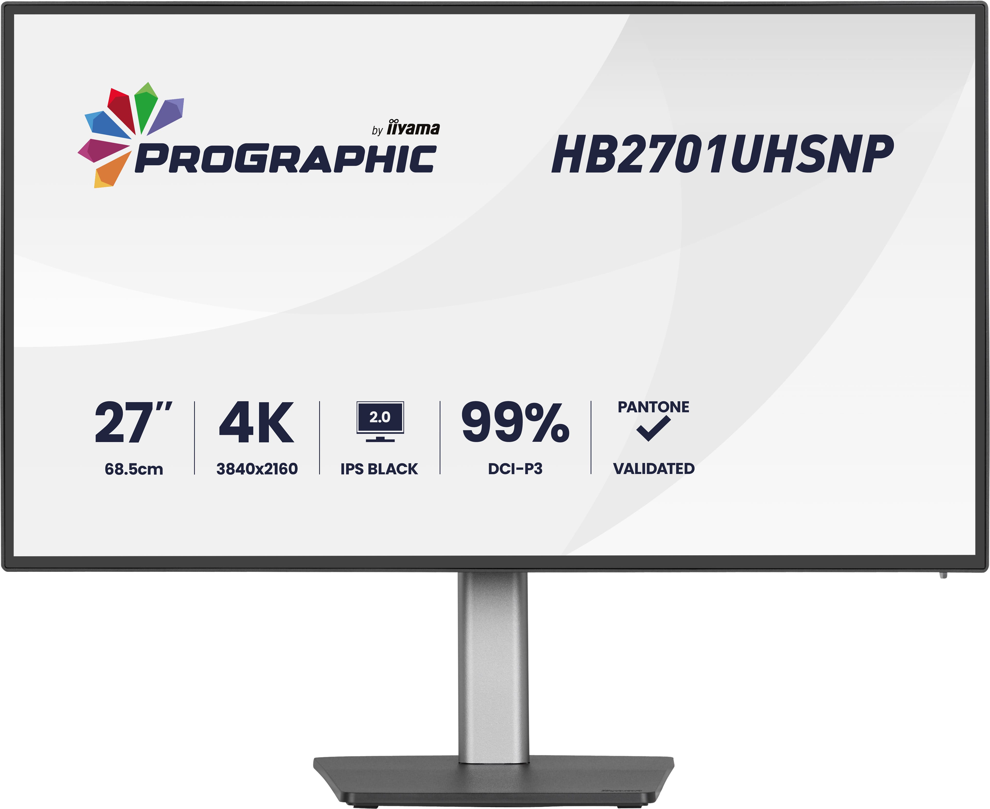 HB2701UHSNP-B1 27IN ULTRA THIN 3840X2160 4MS 3000:1 HDMI/USB