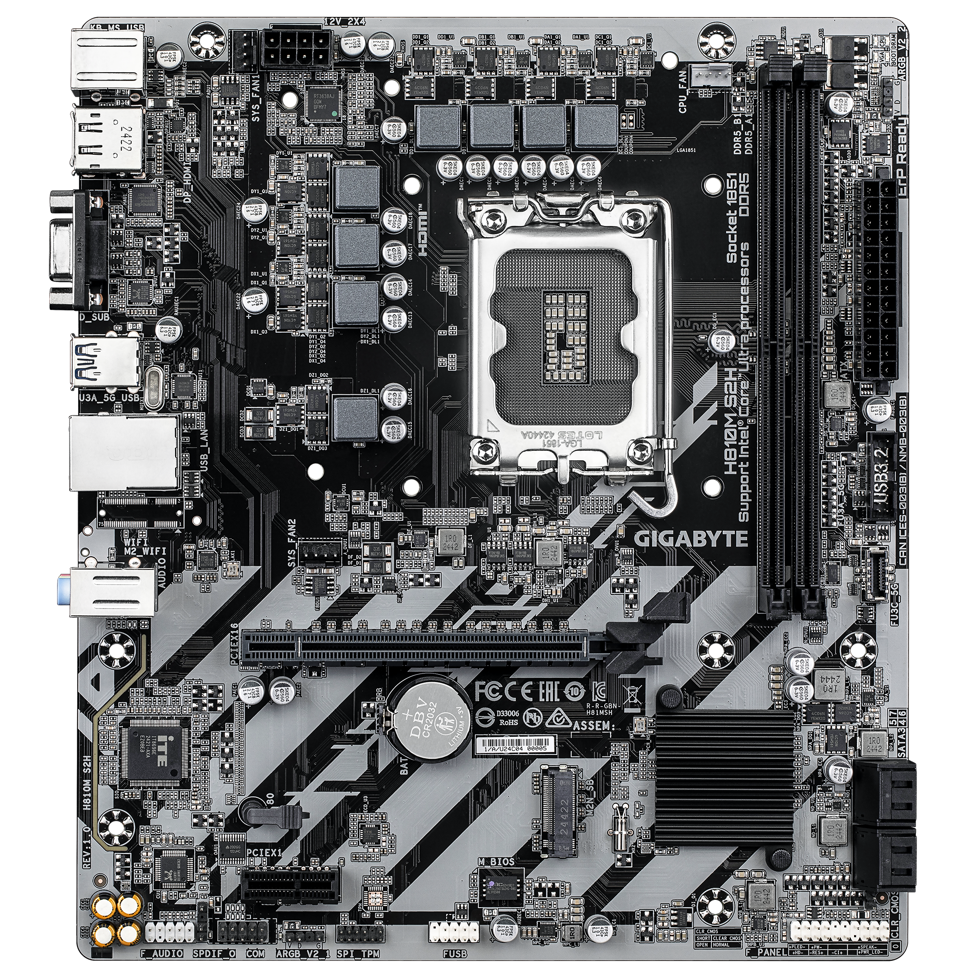 Gigabyte GA-H810M S2H (1851) (D)