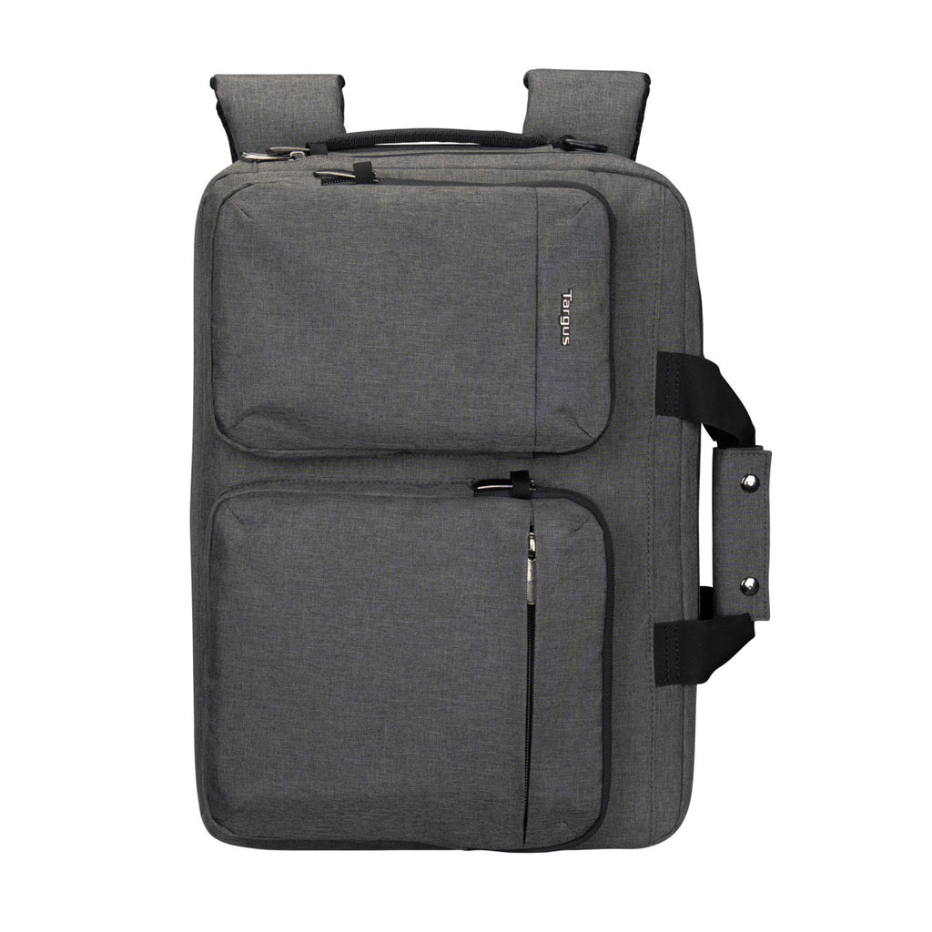 TARGUS HYBRID BRIEFCASE BACKPAC 15-16IN GREY