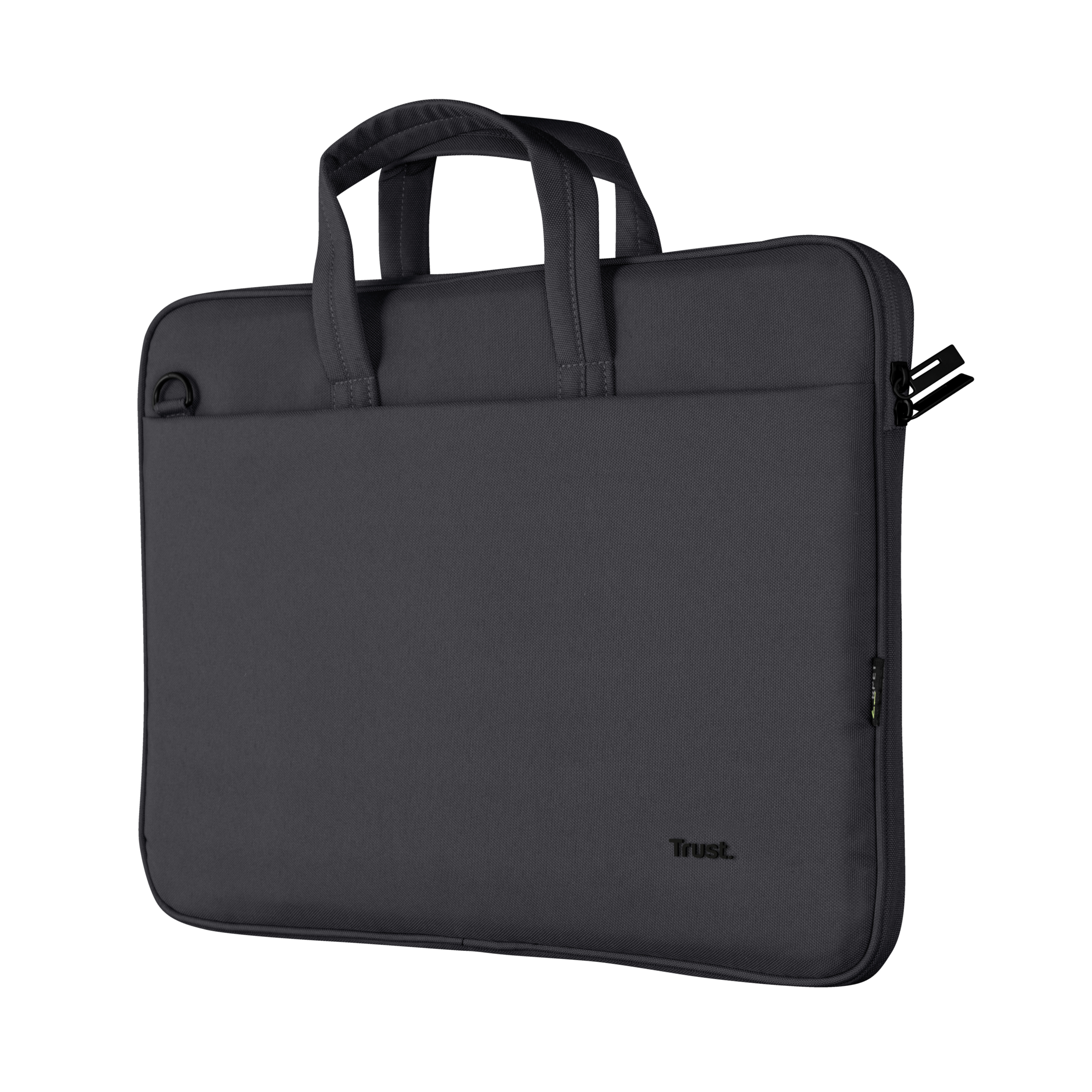 Trust Laptoptasche Bologna Slim Kunstfaser schwarz 24447 bis 40,6 cm (16 Zoll)