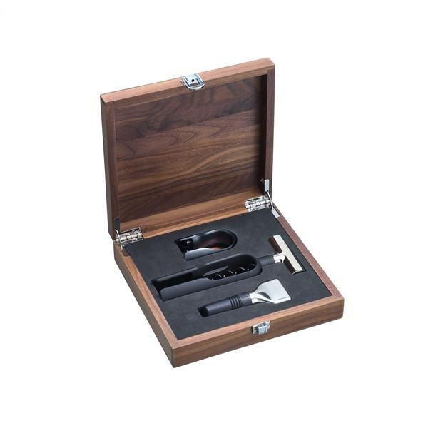 WMF Sommelier-Set Baric silber, schwarz, 4-tlg., 1 Set