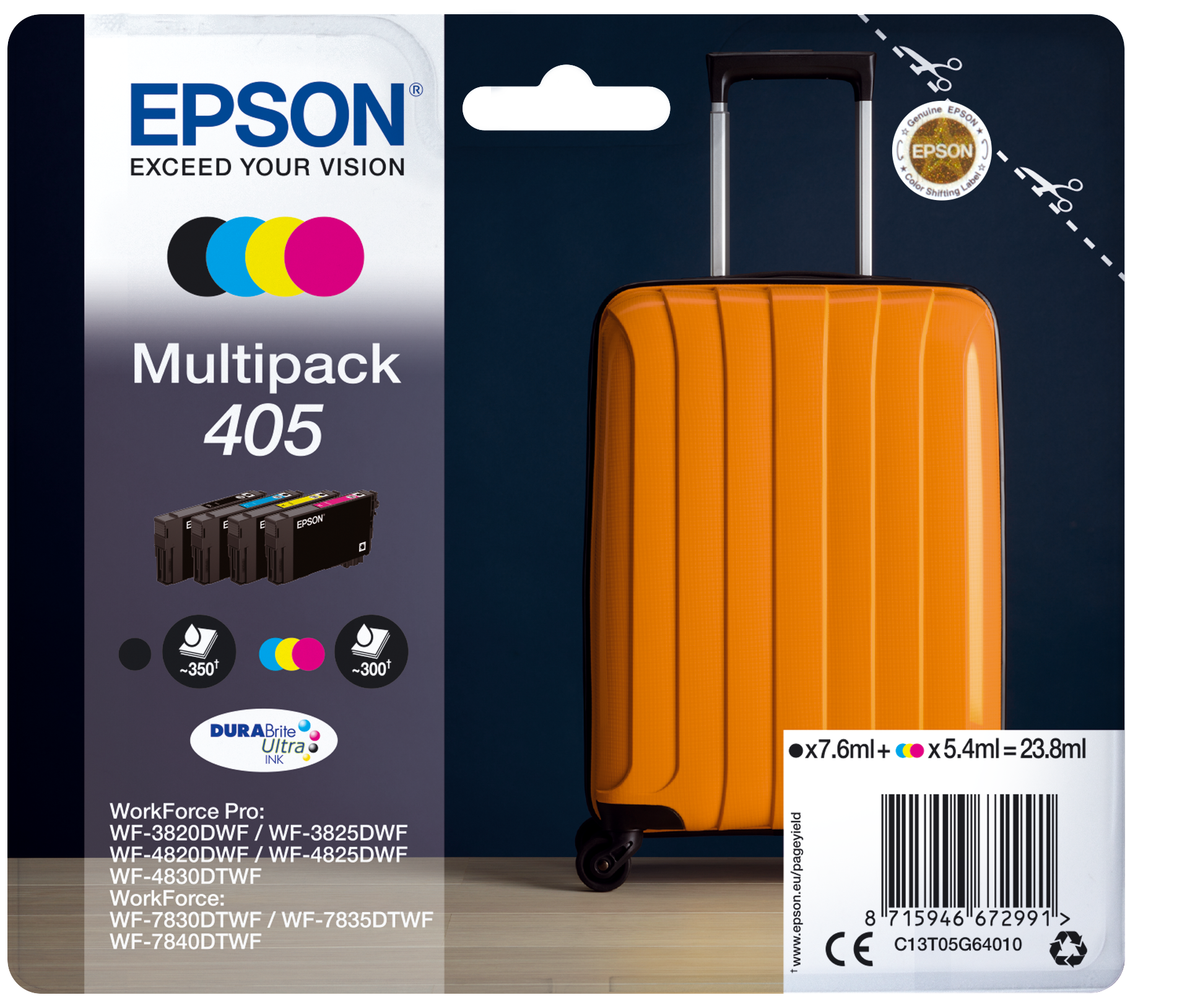 Tinte Multipack 405 (C13T05G64010)