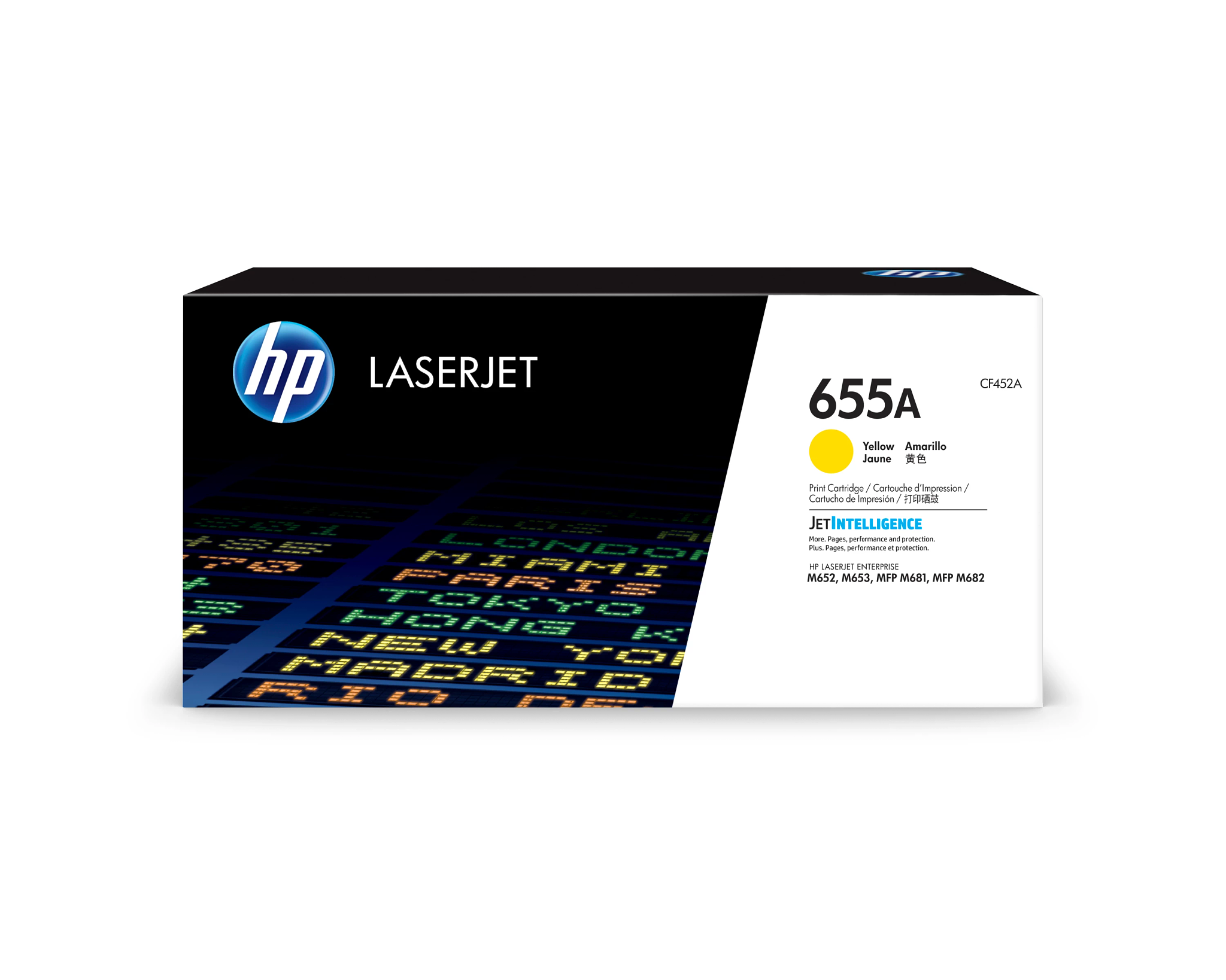 HP 655A (CF452A) gelb Tonerkartusche