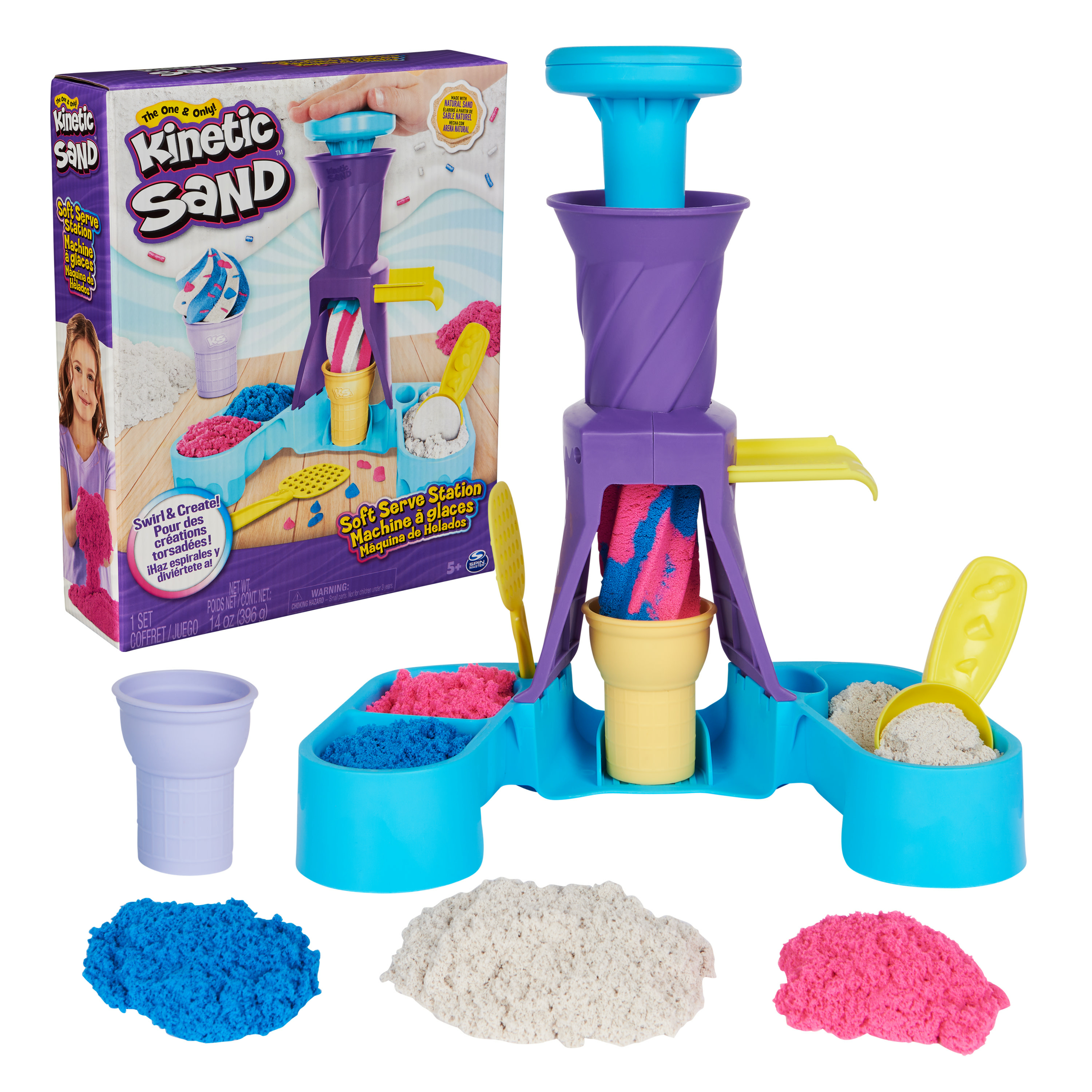 Kinetic Sand - Softeis Station, Spielsand