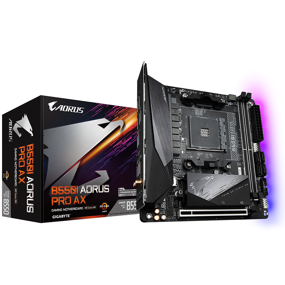 Gigabyte GA-B550I-AORUS PRO AX (AM4) (D)