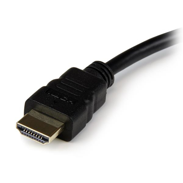 STARTECH.COM HDMI to VGA Adapter - 1080p - 1920 x 1080 - Black - HDMI Converter - VGA to HDMI Monitor Adapter