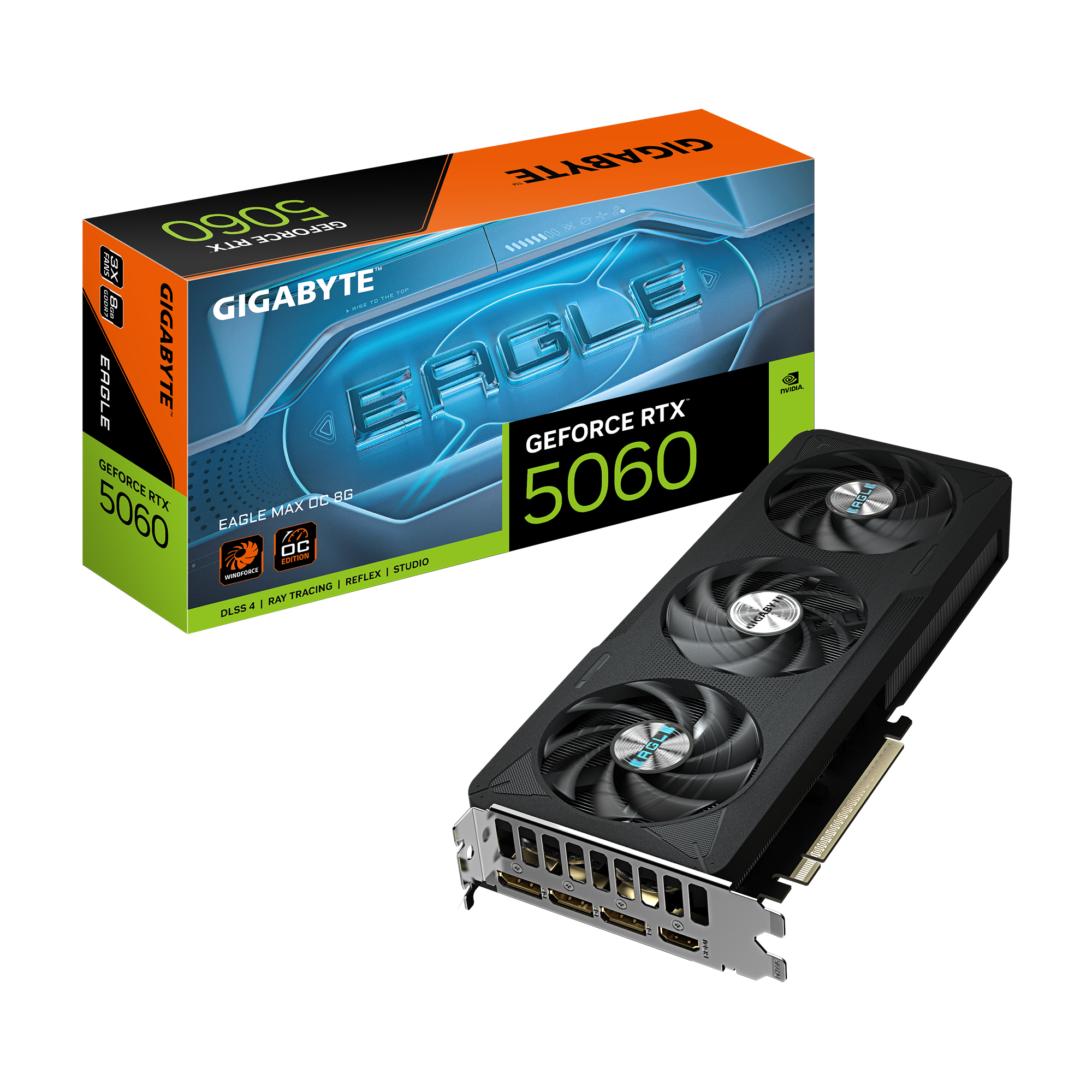Gigabyte RTX5060 EAGLE Max OC 8GB GDDR7 HDMI 3xDP