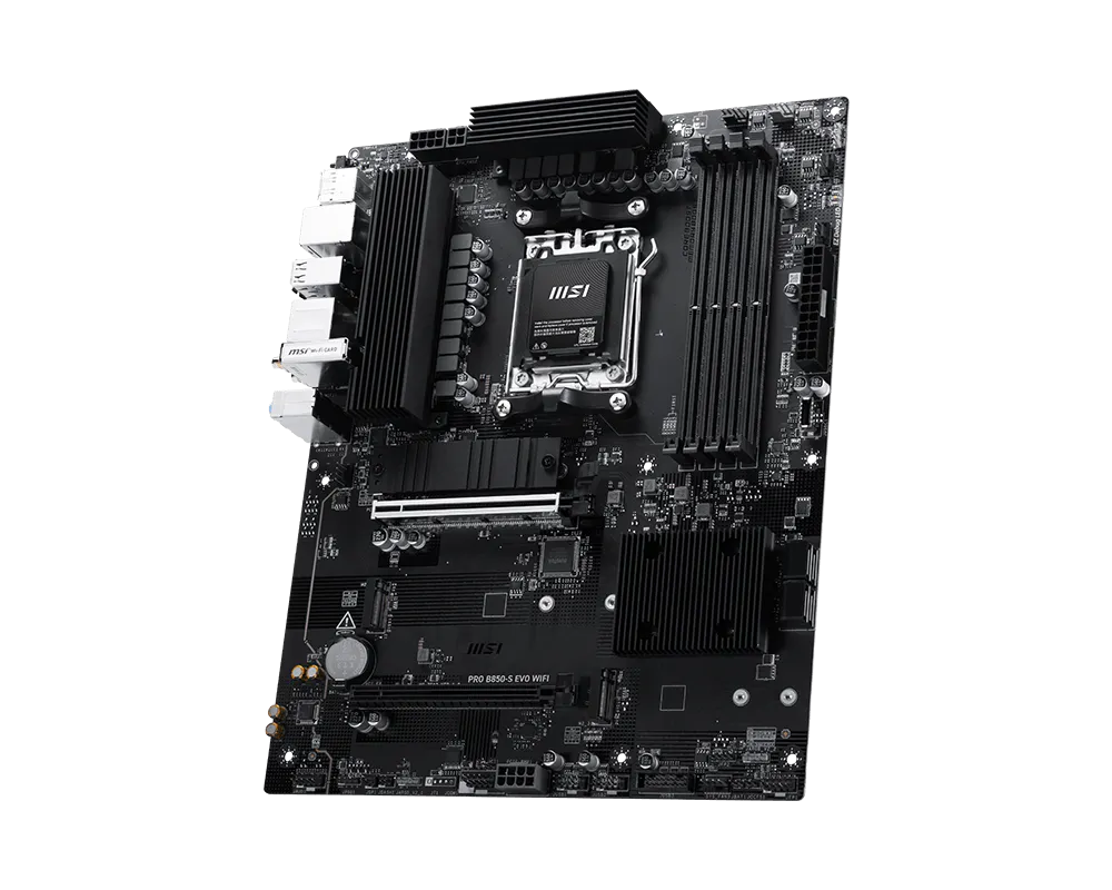 MSI PRO B850-S EVO WIFI AM5 MB 4xDDR5 4xSATA 3xM.2