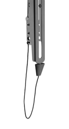 MANHATTAN Ultraflache TV-Wandhalterung Für Bildschirme von 109,22 bis 254cm von 43 bis 100Zoll und bis zu 70kg extraflache Bauform