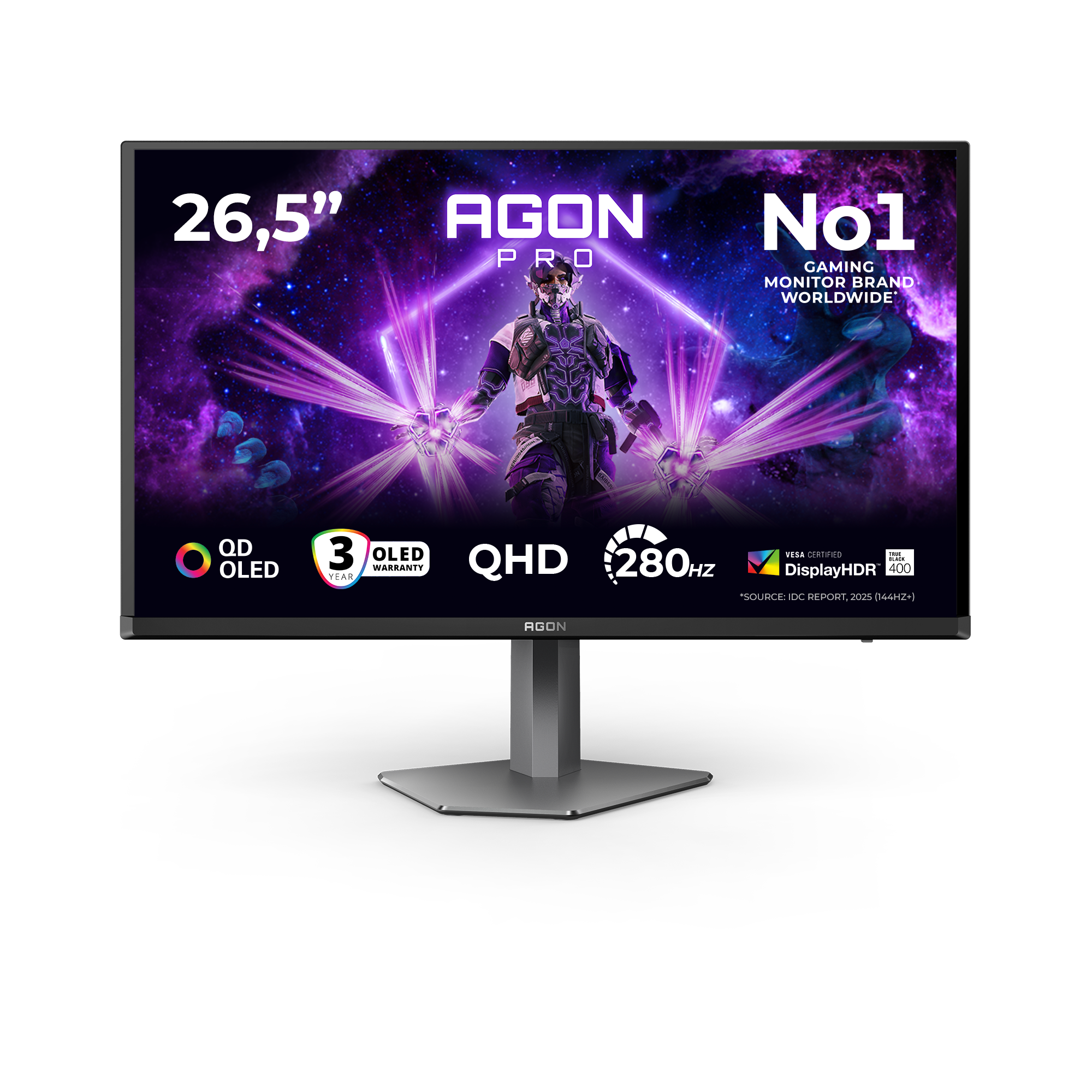 AOC 68,6cm (27) AG276QZD2 16:09 2xHDMI+DP+USB OLED black