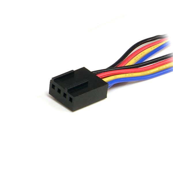 StarTech.com Y-Kabel für Lüfter 30cm 4 Pin PWM Splitter Molex (4-pin)
