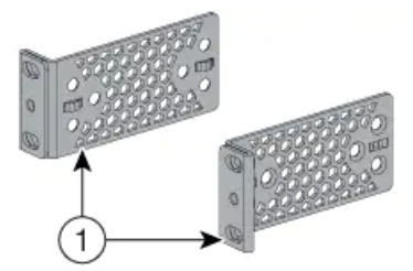 ACCESSORY KIT WITH 19 INCH TYPE 1 RACK MOUNT