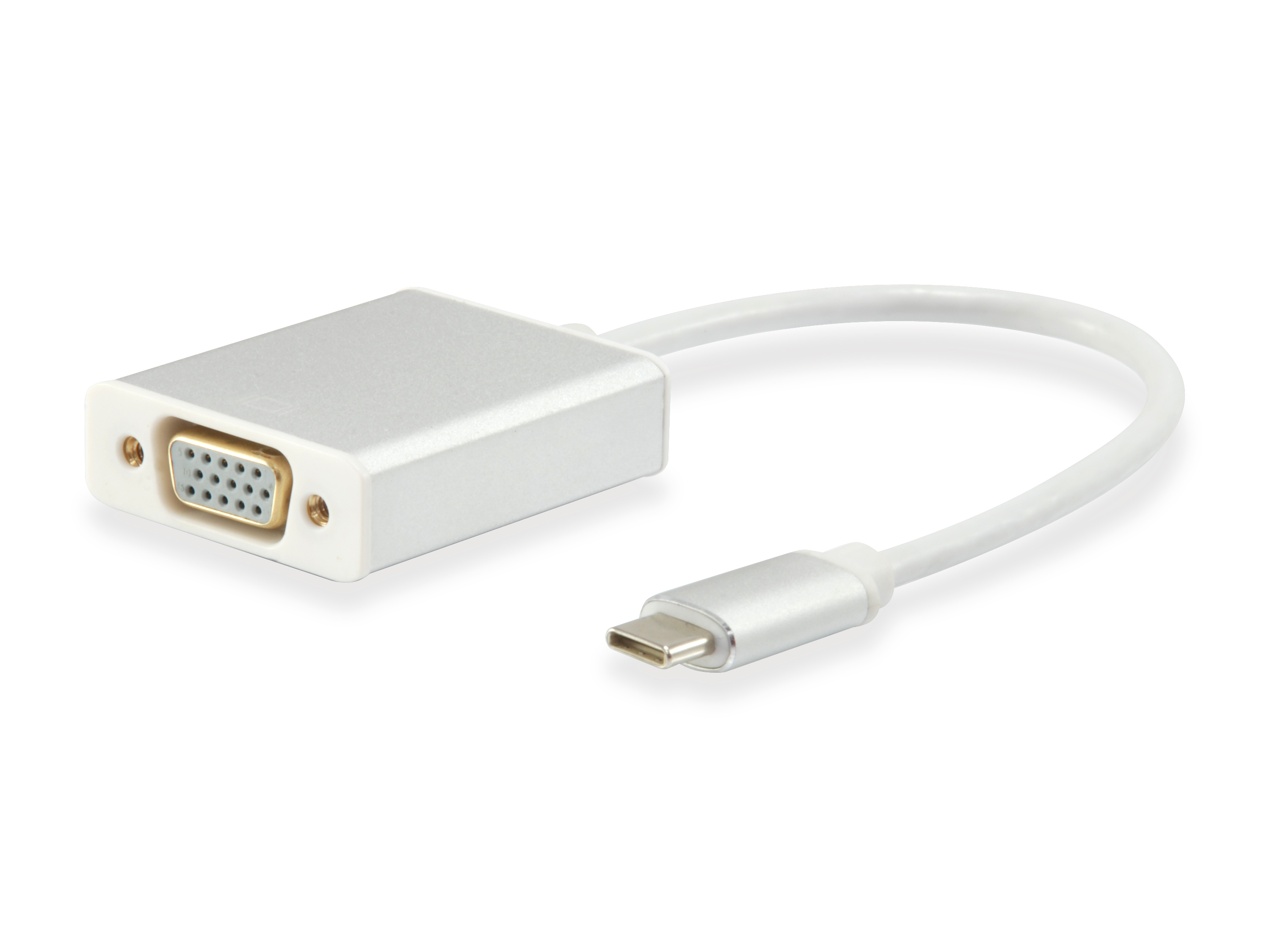 Equip Adapter USB-C->VGA HD15 1920x1080/ 60Hz 0.15m PVC