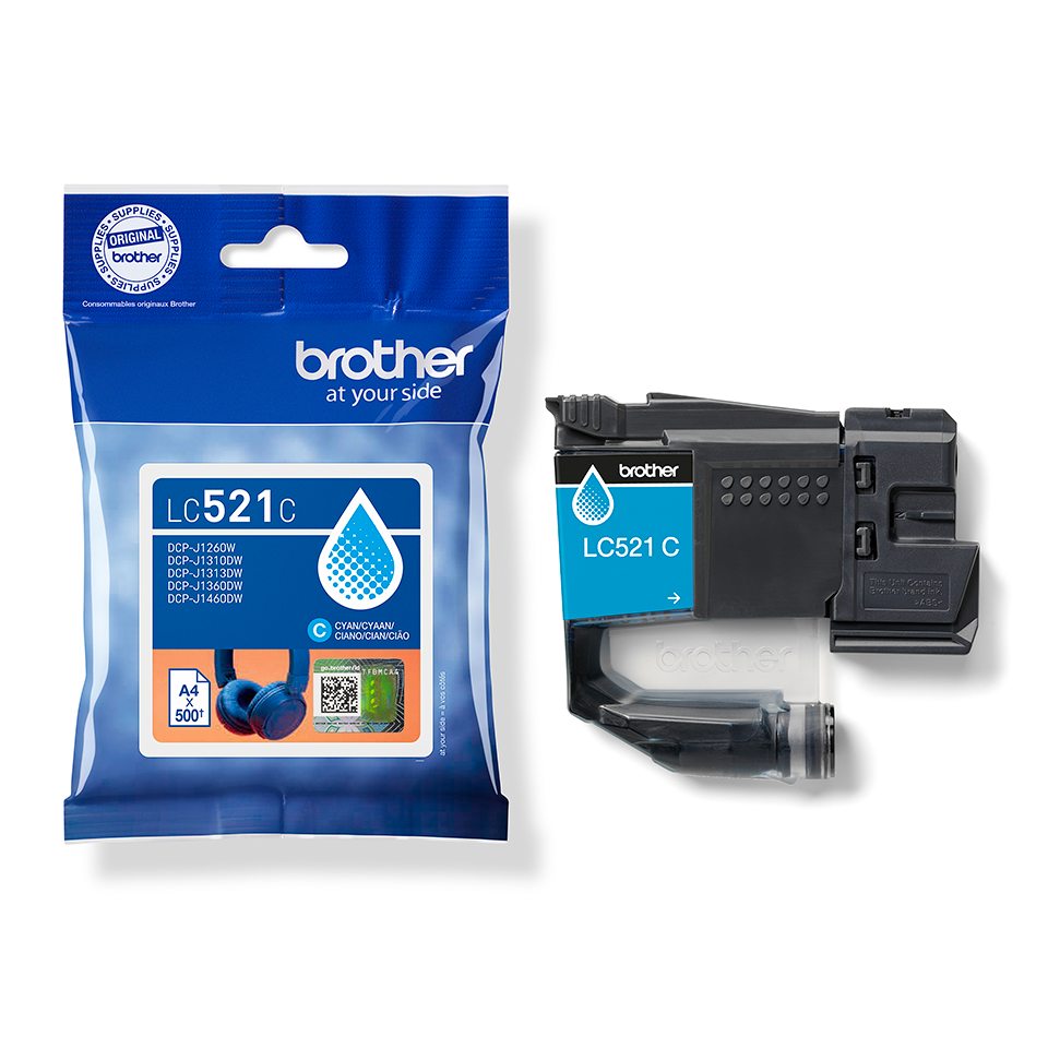 brother LC-521C cyan Druckerpatrone