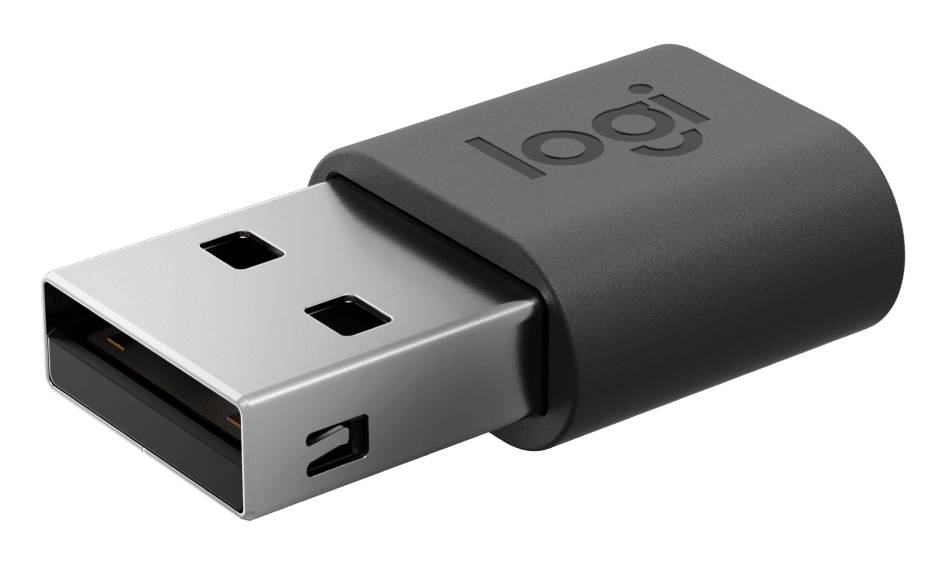 LOGITECH USB-A to C Adaptor Graphite