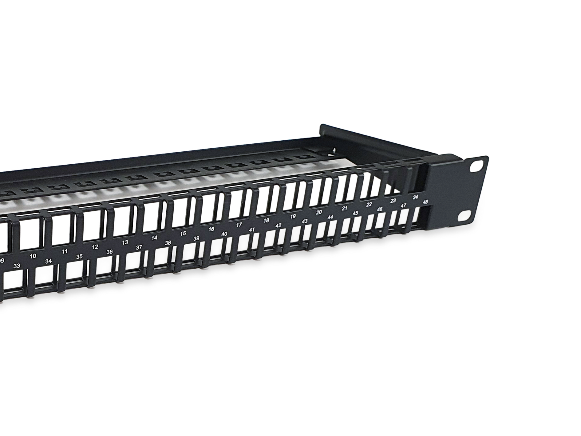Equip 19 Patchpanel 48xKeystones UTP 1U LSA/110 RAL9005