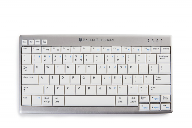 BakkerElkhuizen Tastatur Ultraboard 950 Compact Wirel. US