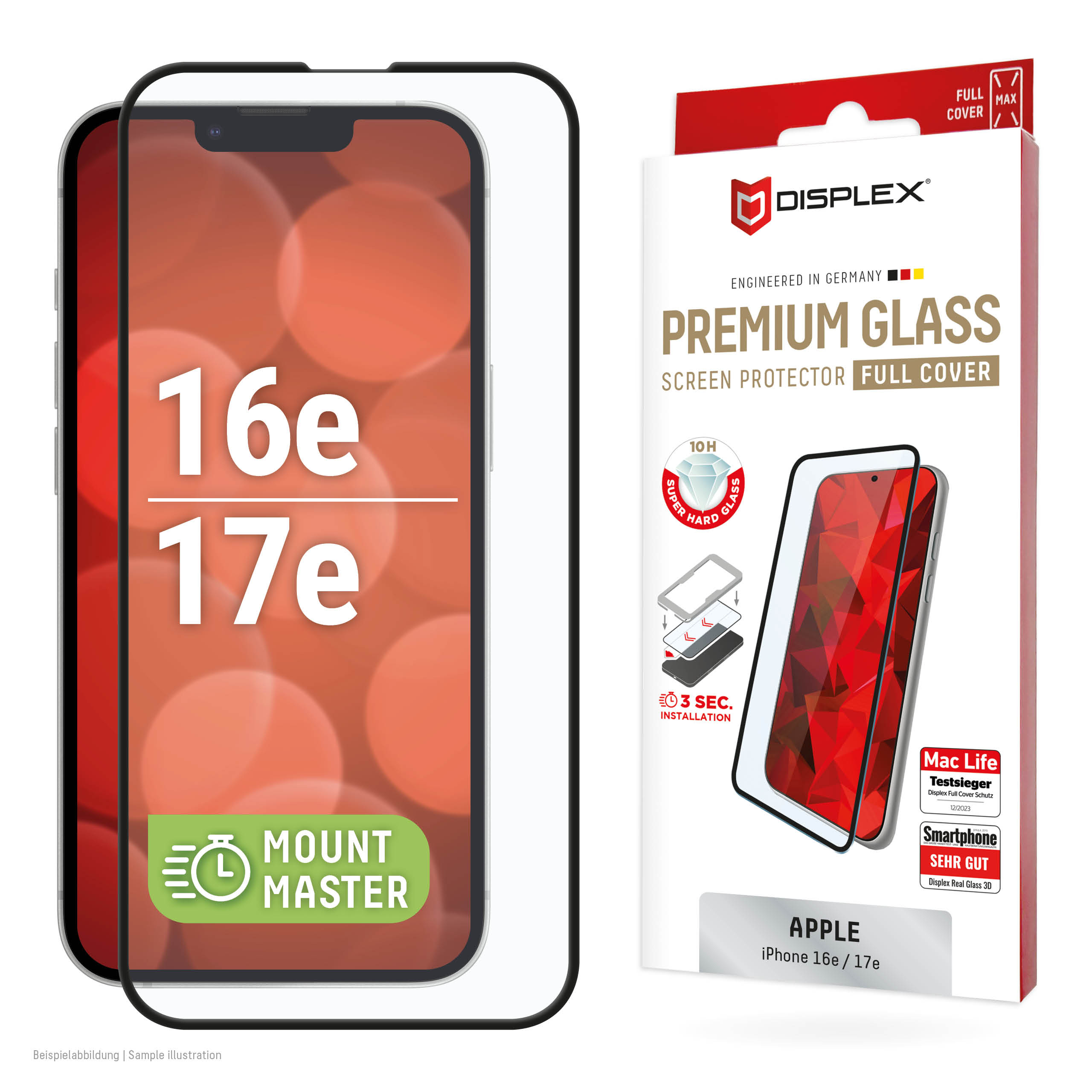 DISPLEX Premium Glass MM Apple iPhone 16e/17e