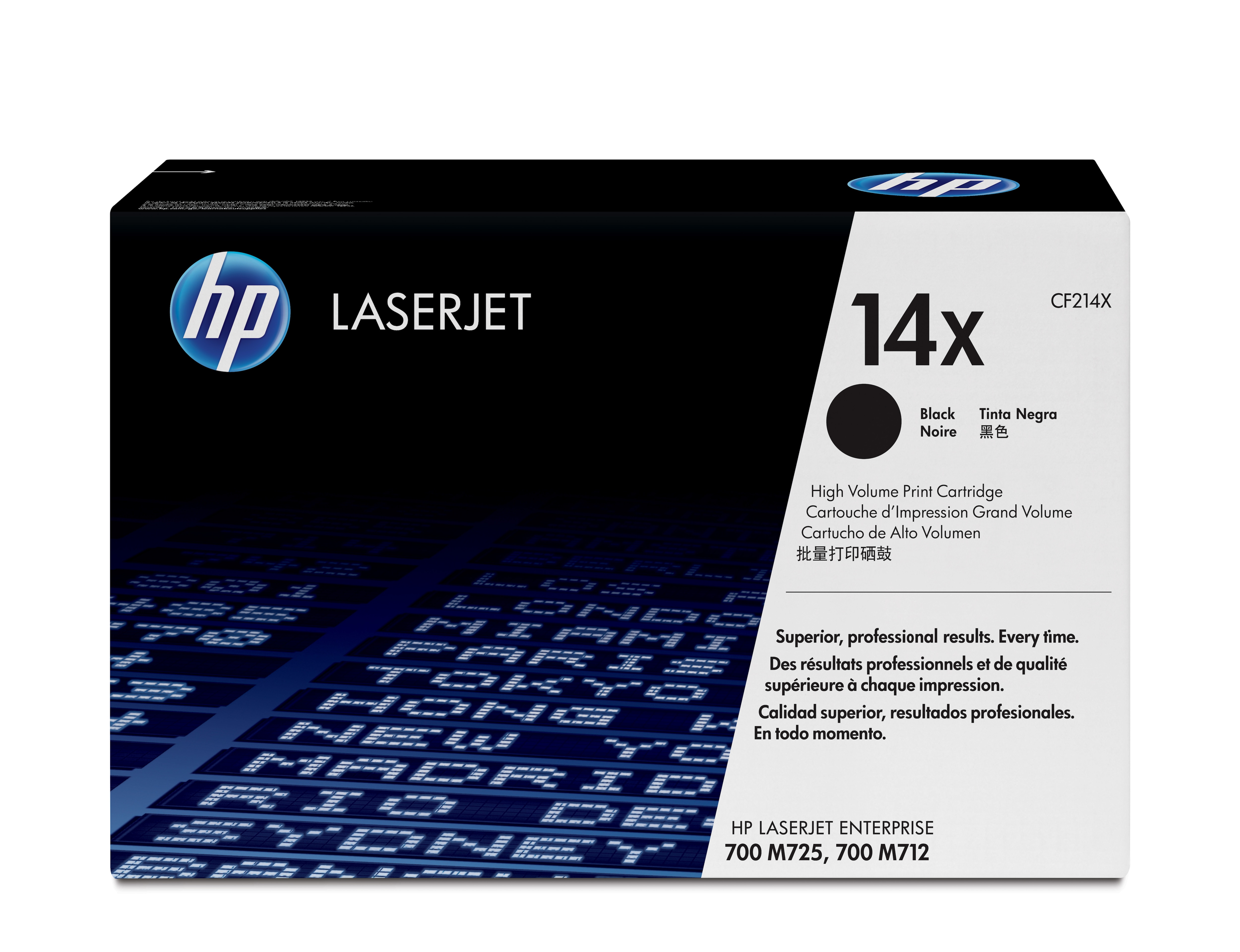 HP 14X Schwarz LaserJet Tonerpatrone