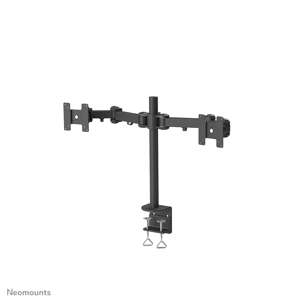 NEOMOUNTS DeskMount 2x25,4-66,04cm 2x10-26Zoll 12 kg Clamp Black