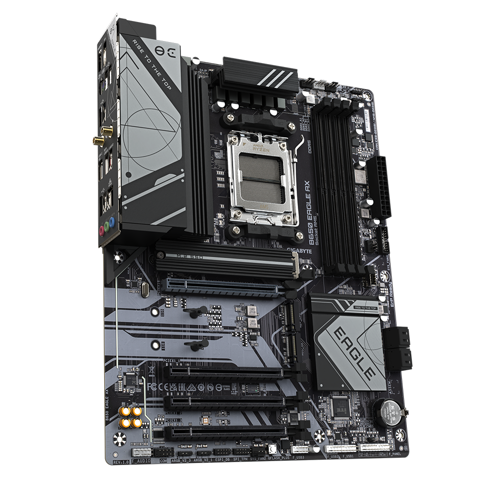 GIGABYTE B650 EAGLE AX AM5 4xDDR5 ATX HDMI DP WIFI USB MB