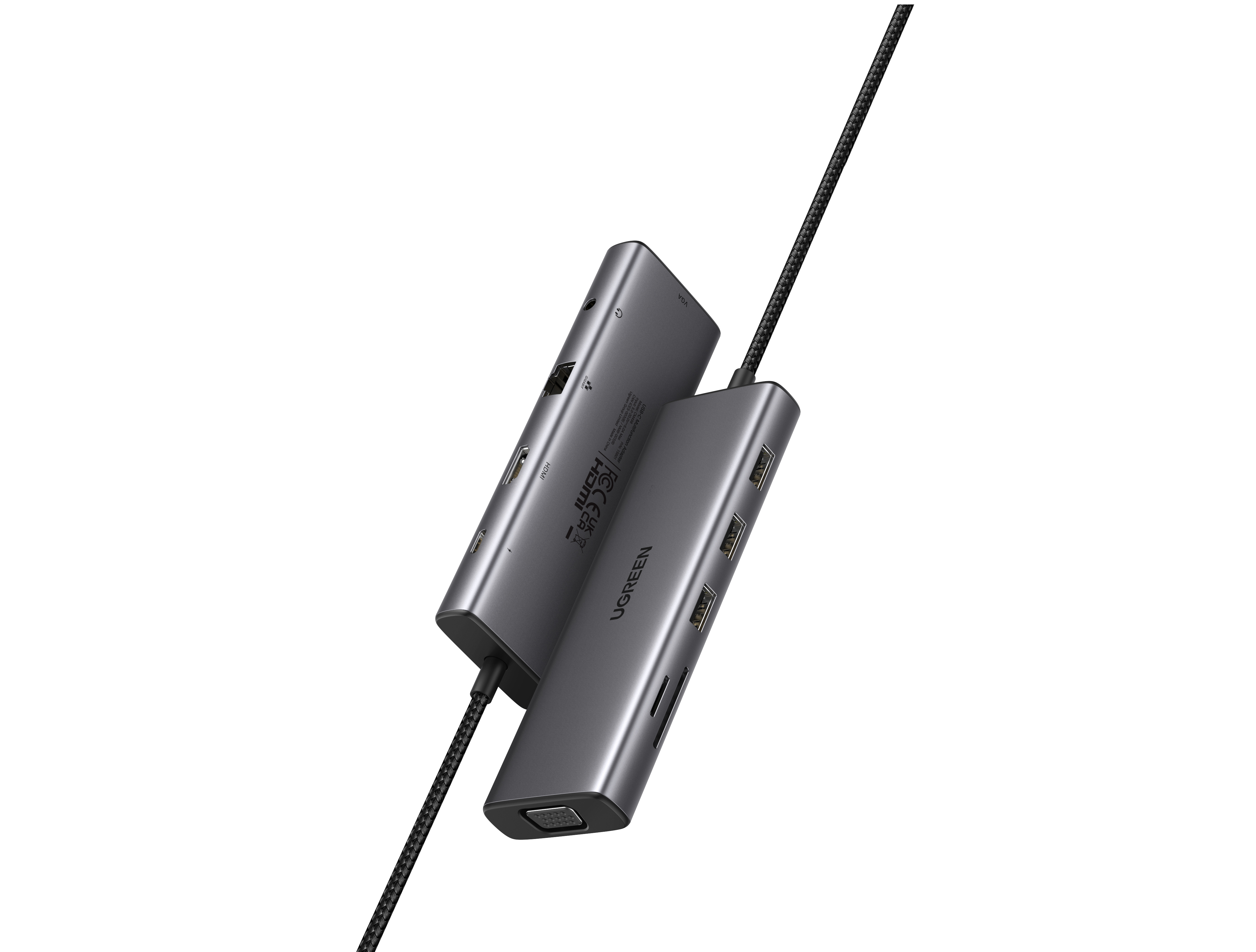 CM498 10-in-1 USB-C Hub, Dockingstation