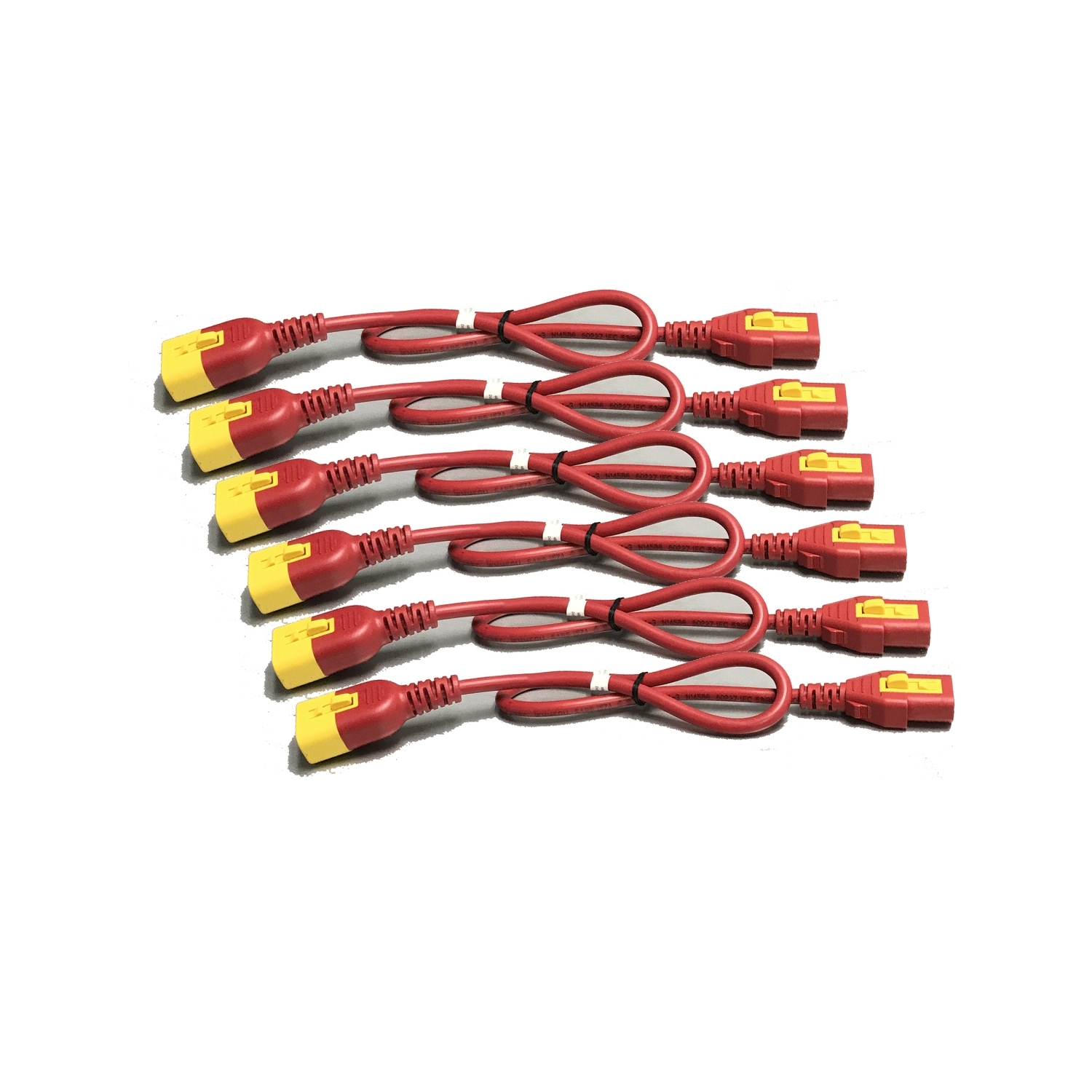 APC Power cable kit power IEC 60320 C13 to IEC 60320 C14 10 A 1,8m red