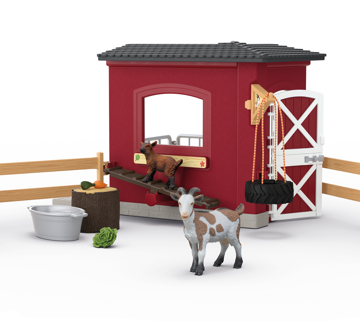 Farm World Ziegenstall, Spielgebäude