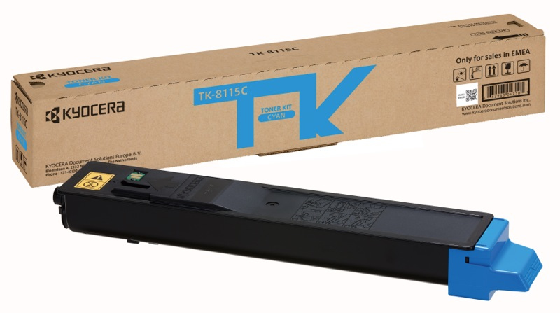 Toner Kyocera TK-8115C Cyan 6.000 Seiten