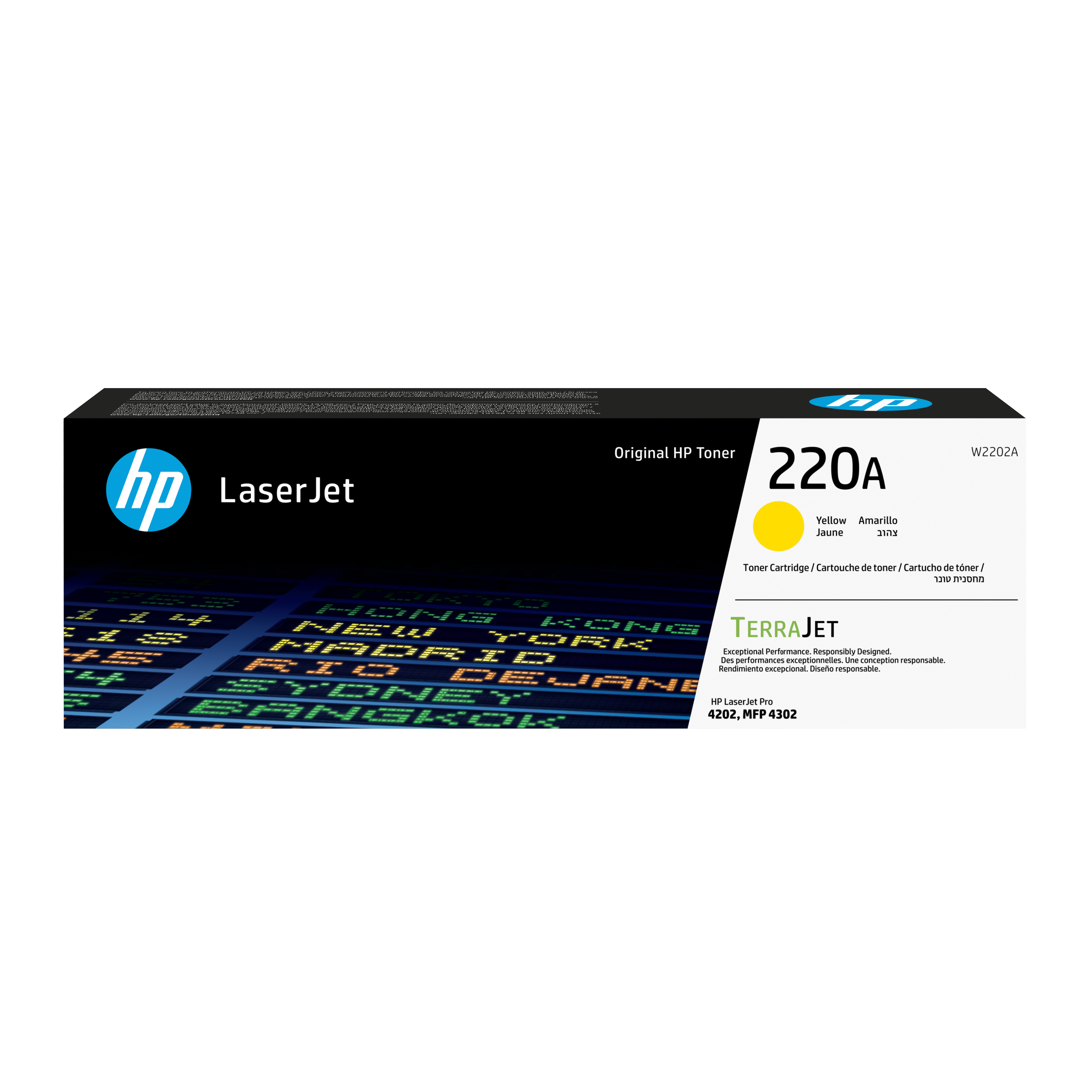 HP 220A Gelb LaserJet Tonerpatrone