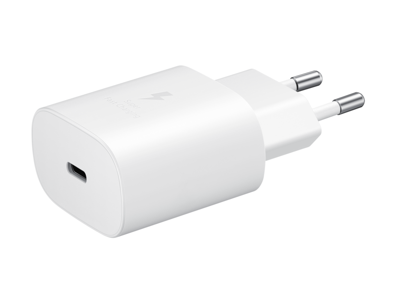 Samsung Fast Charging Wall Charger EP-TA800 - Netzteil - Ultra Fast Charge - USB-C 25W - weiß