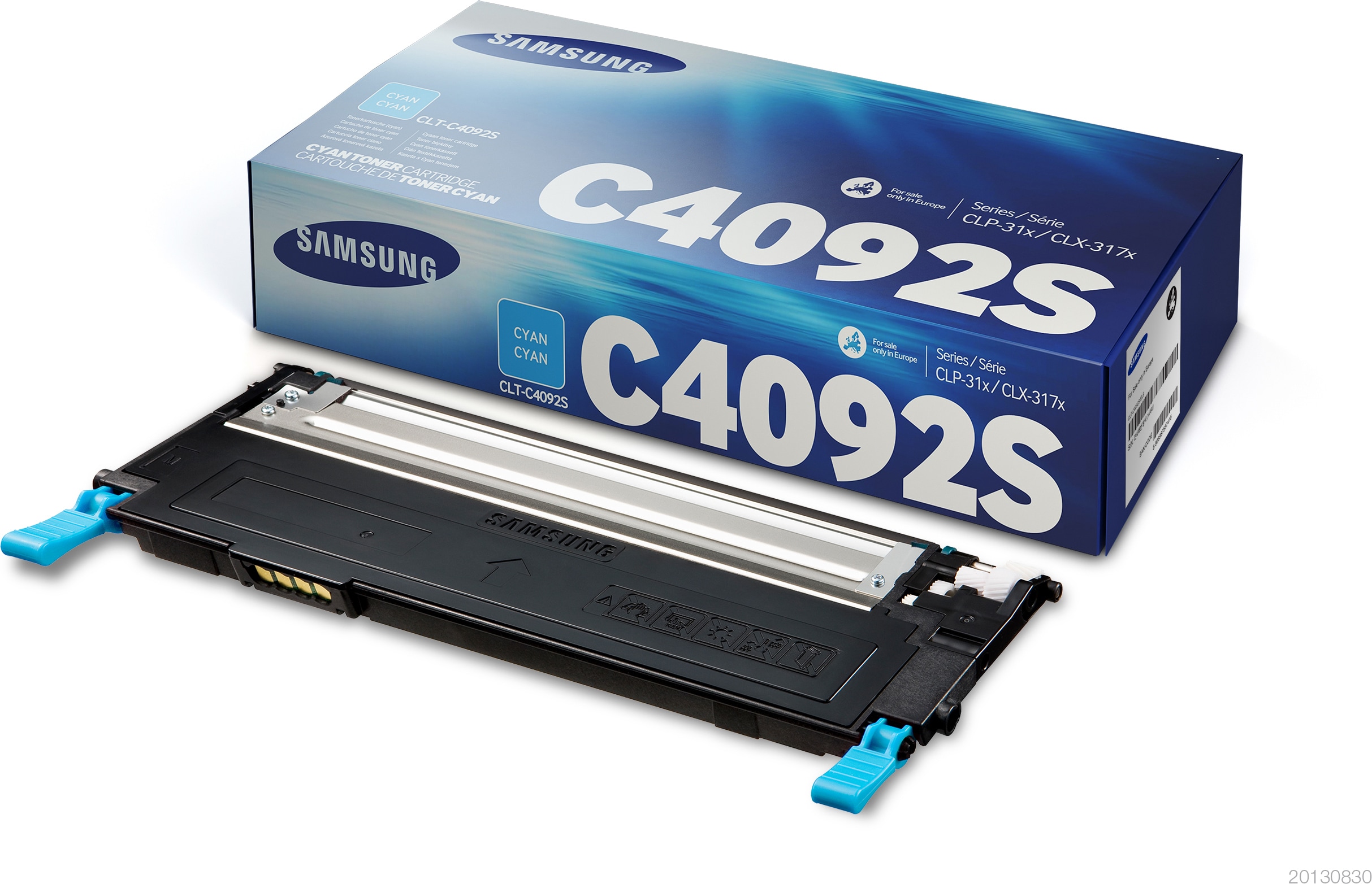 HP ersetzt Samsung CLT C4092S Cyan Tonerpatrone