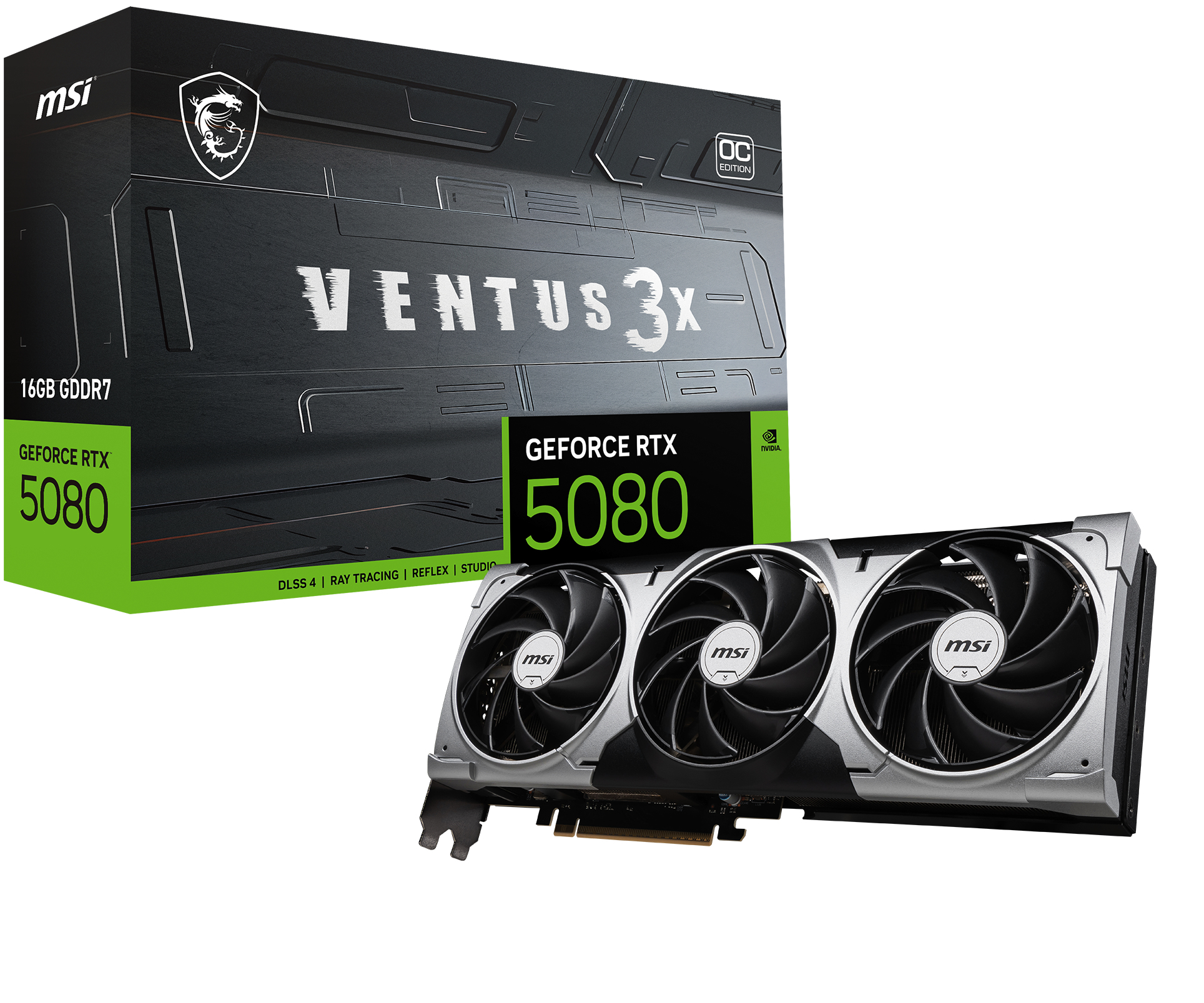 GeForce RTX 5080 VENTUS 3X OC, Grafikkarte